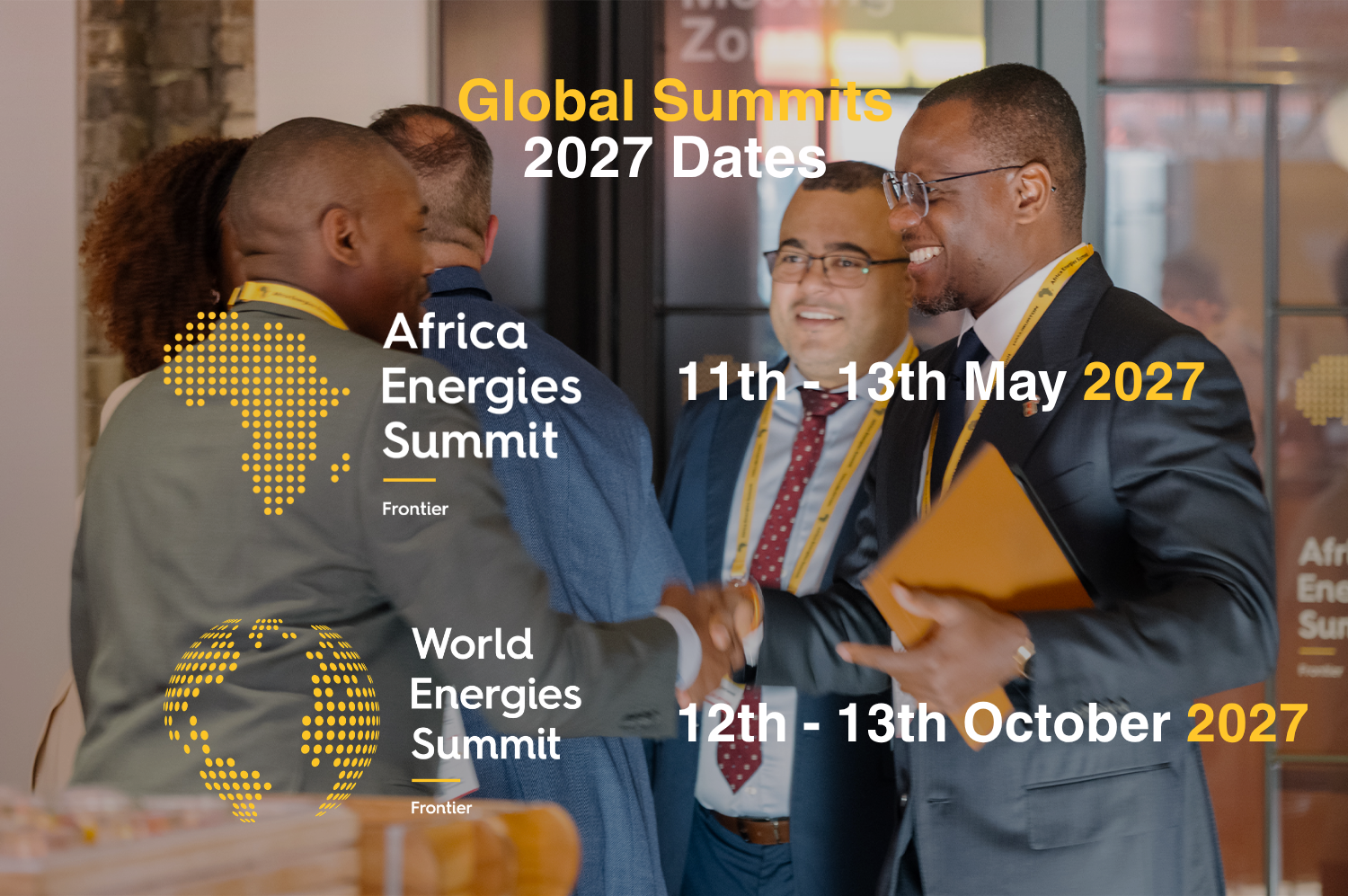 Frontier's Global Summits 2027 Dates