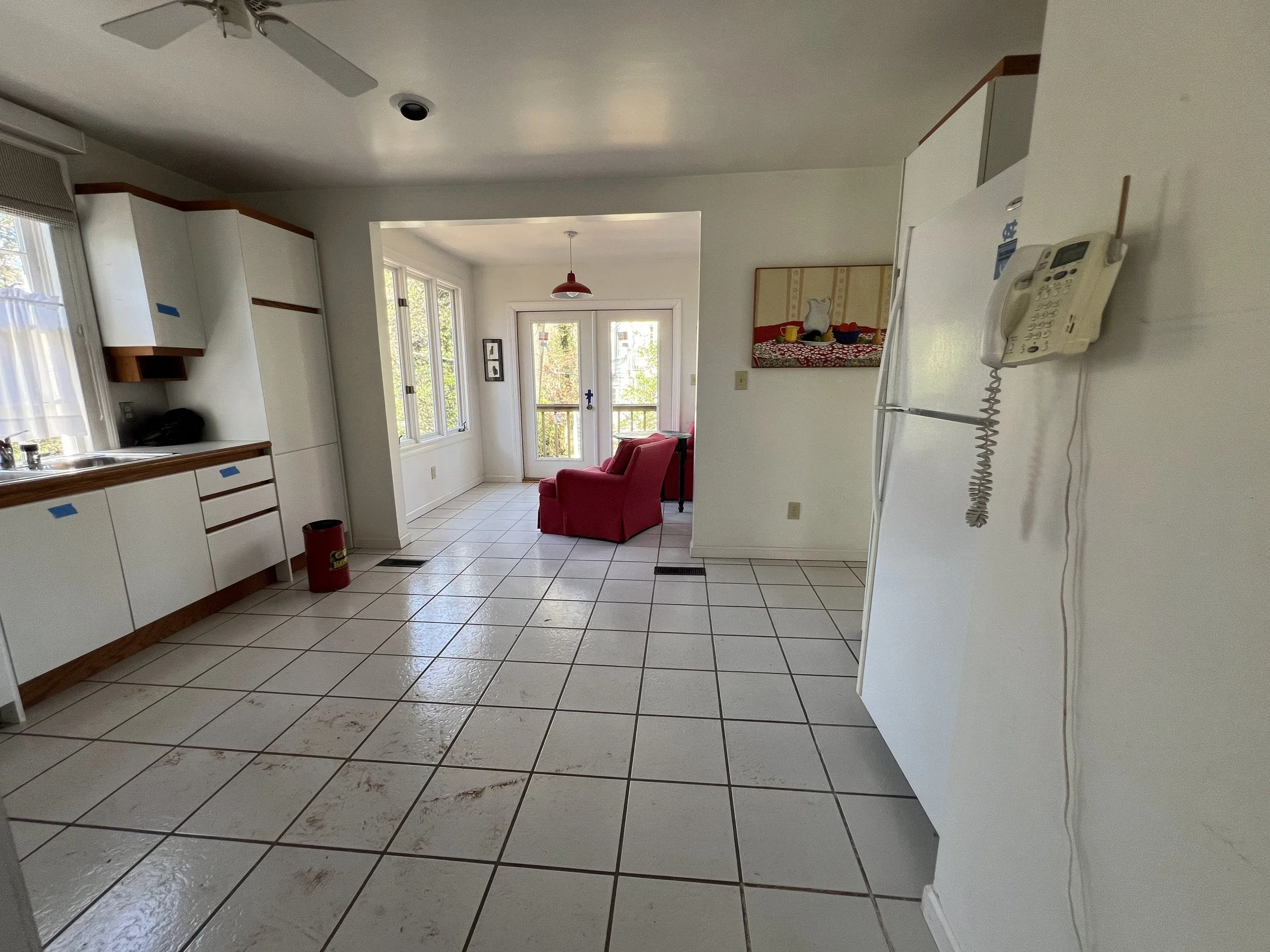 outdated kitchen before picture renovated and designed by cat french design chapel hill interior designer durham interior designer