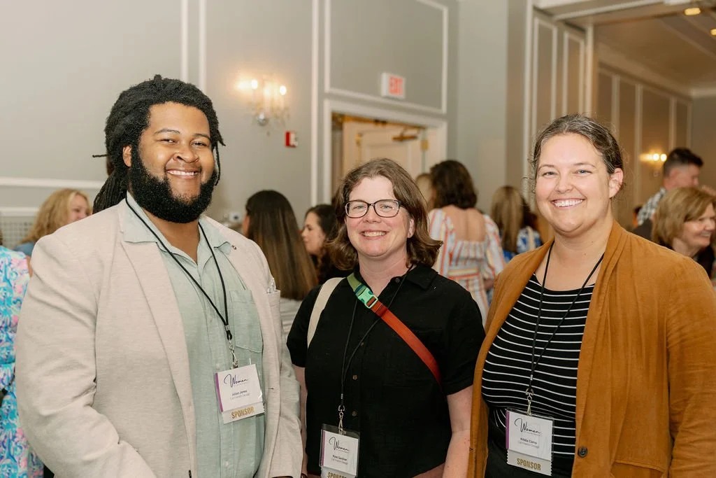 team of cat french design at women of achievement event chapel hill interior designer