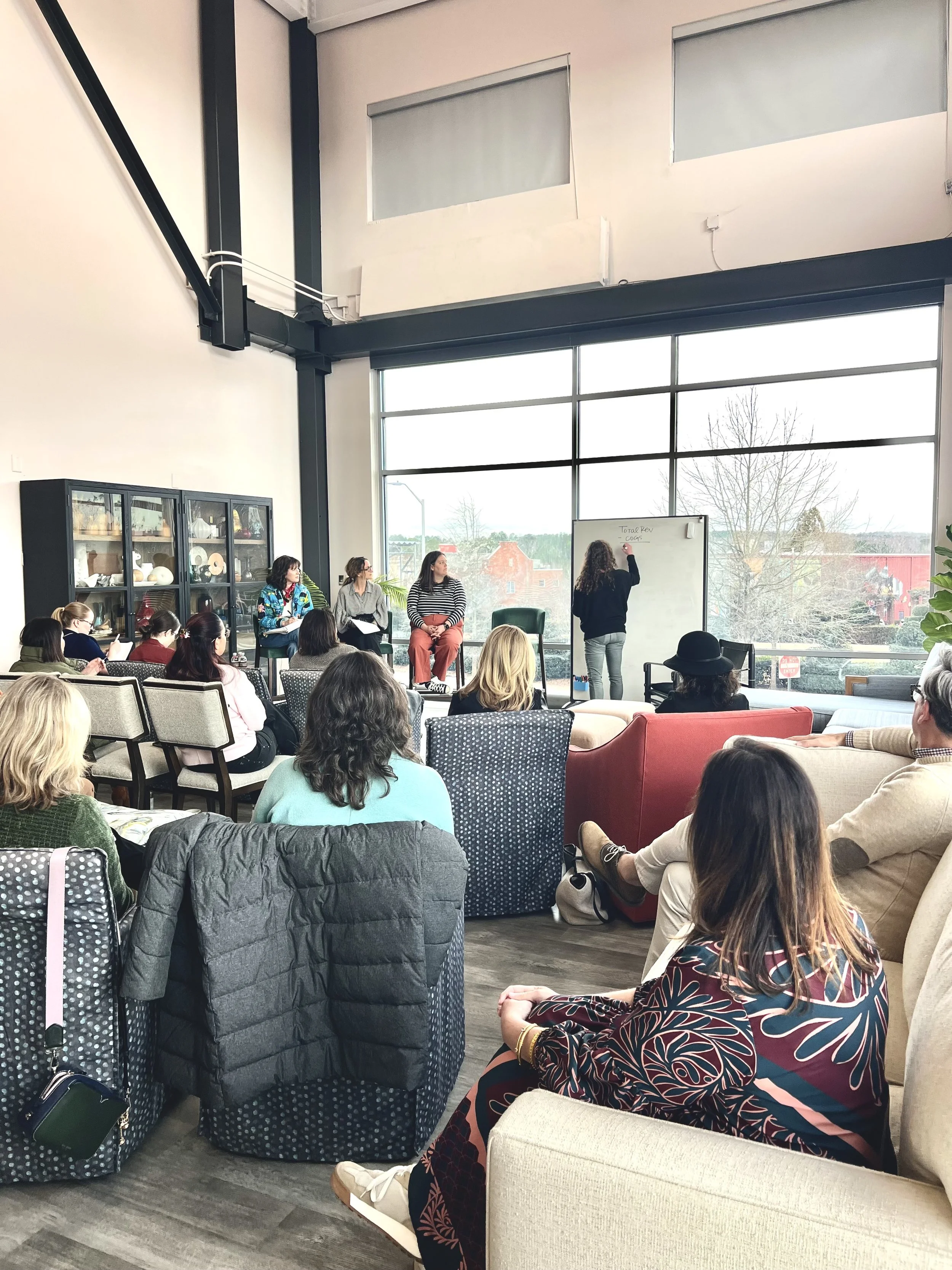 NC women of design group educational event cat french design studio chapel hill interior designer durham interior designer award winning interior design