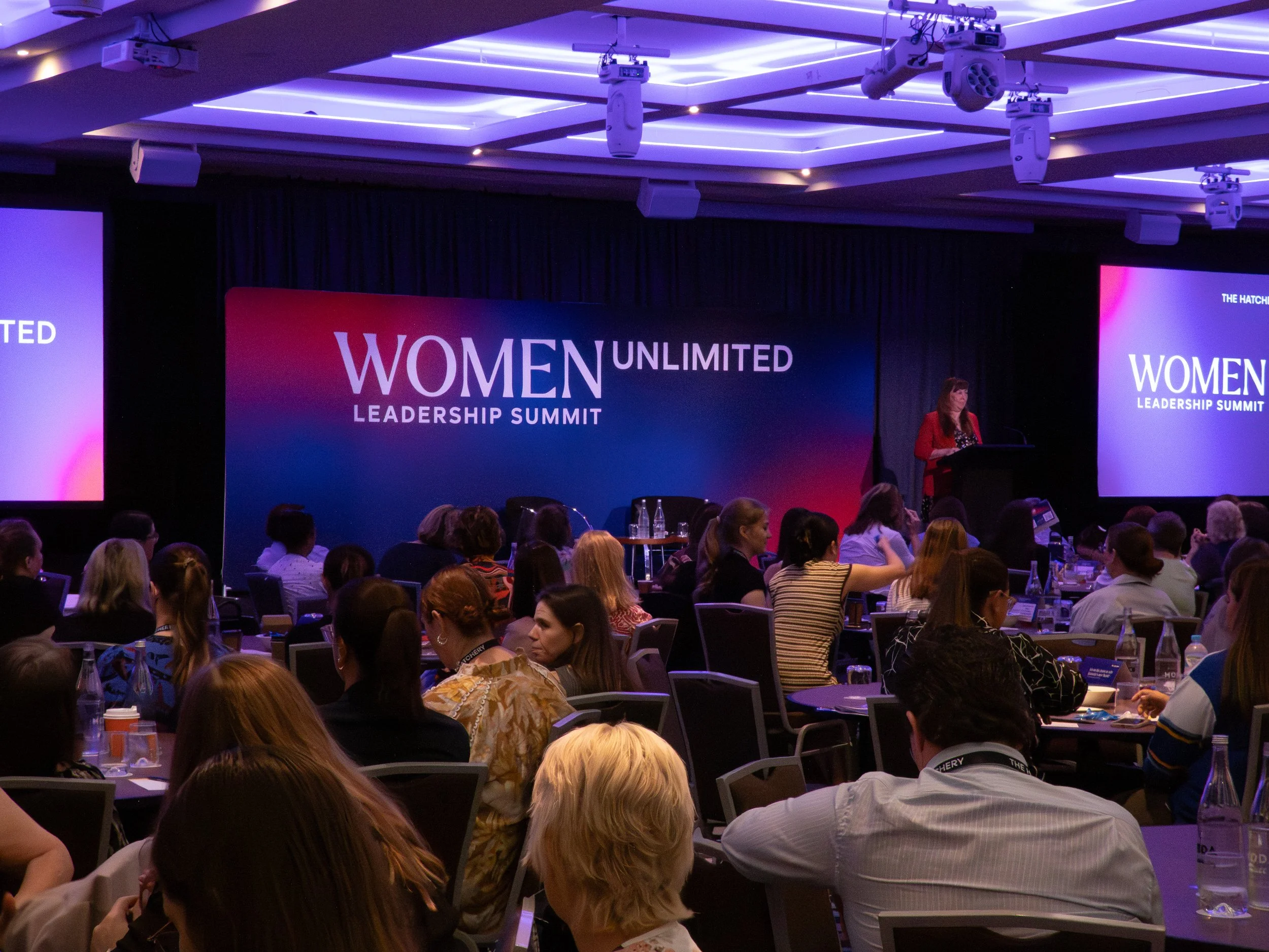 Getting the room engaged at a women in leadership conference / summit