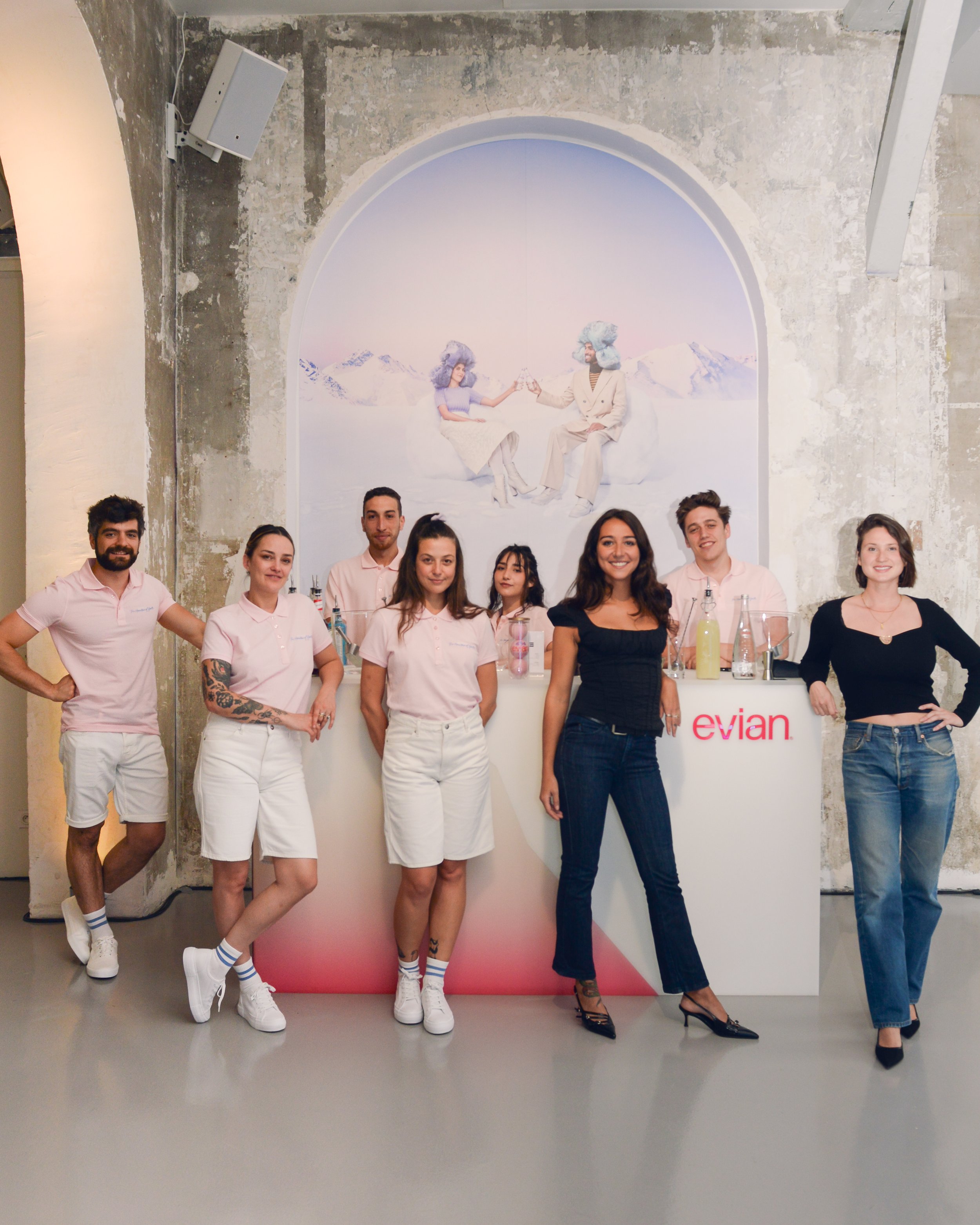 Gomi x Evian