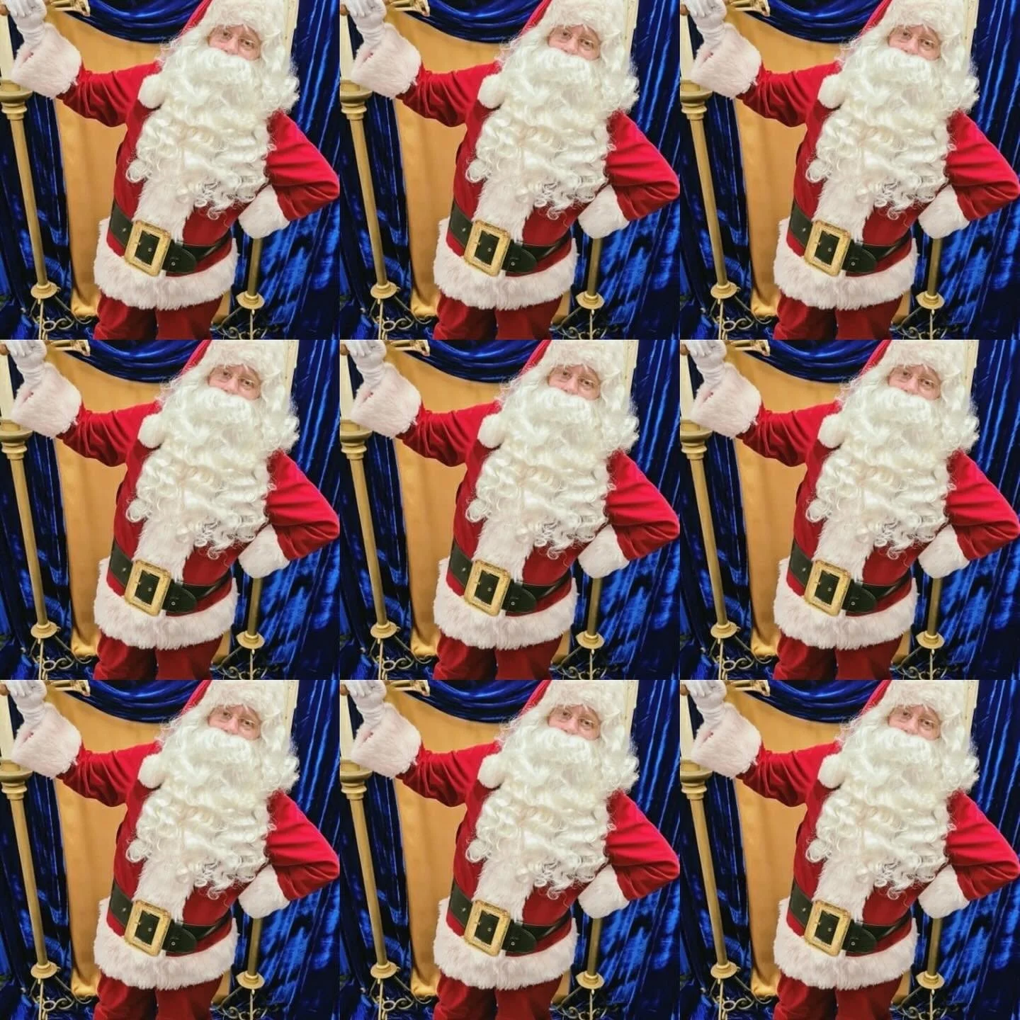 So many Santas!! Don&rsquo;t forget to get yours booked in! Our professional beautiful Santas come with everything you need - apart from the sleigh! #santacostumehire #costumehire #christmasparty 🎅🎄🎁