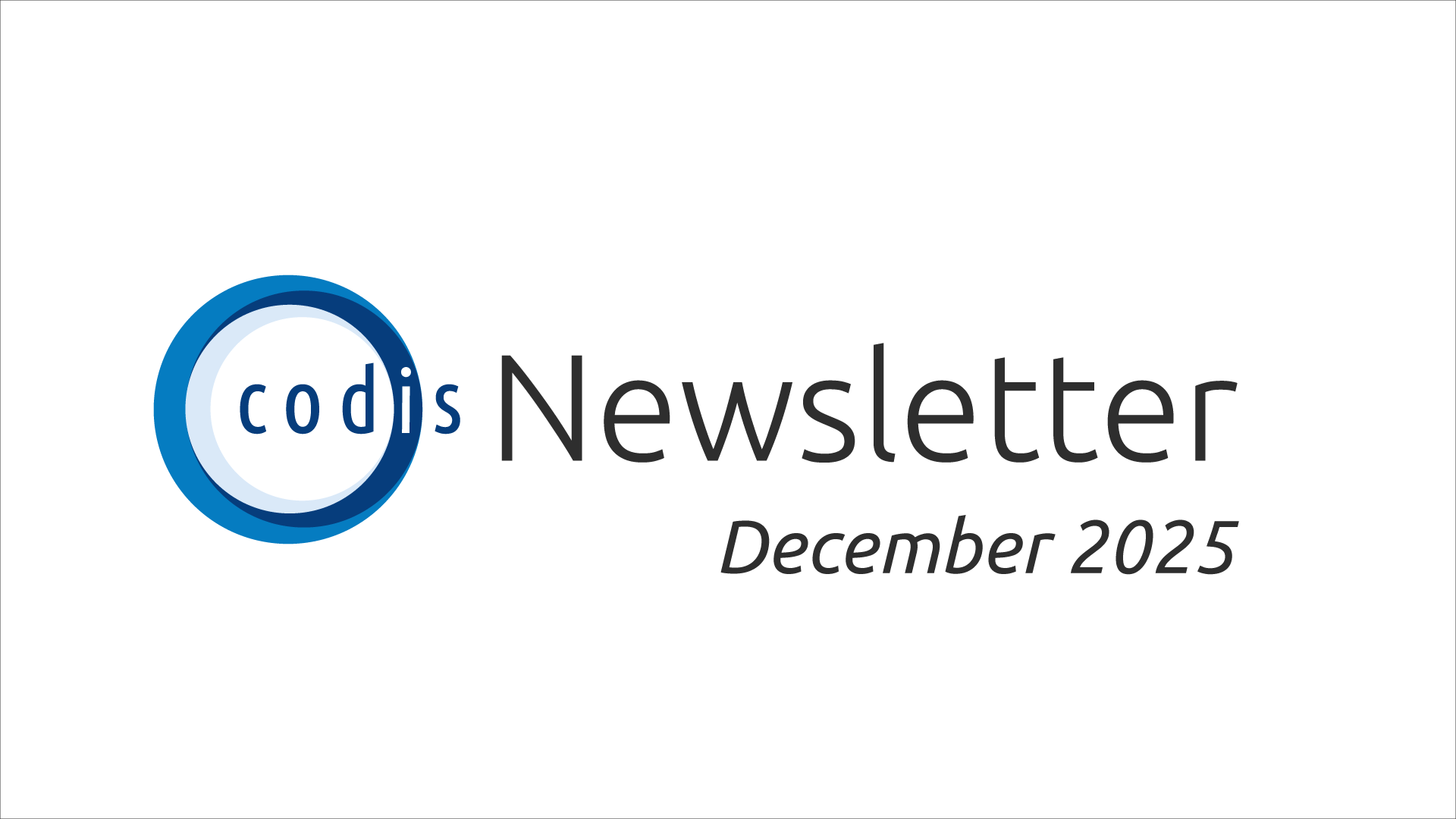 Newsletter, December 2025