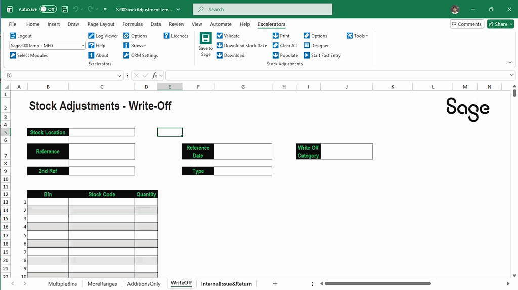 showing multiple template in one