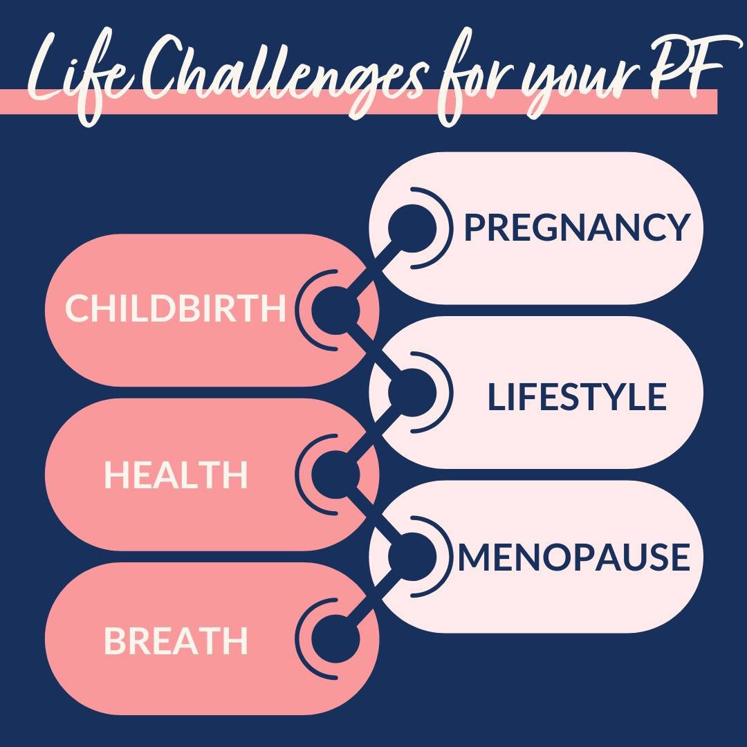 Lots of people think that your pelvic floor is only affected by pregnancy and birth. This is NOT the case. Whilst those life stages can definitely have an impact they are not the only factors. Your pelvic floor is part of a complex system and never w
