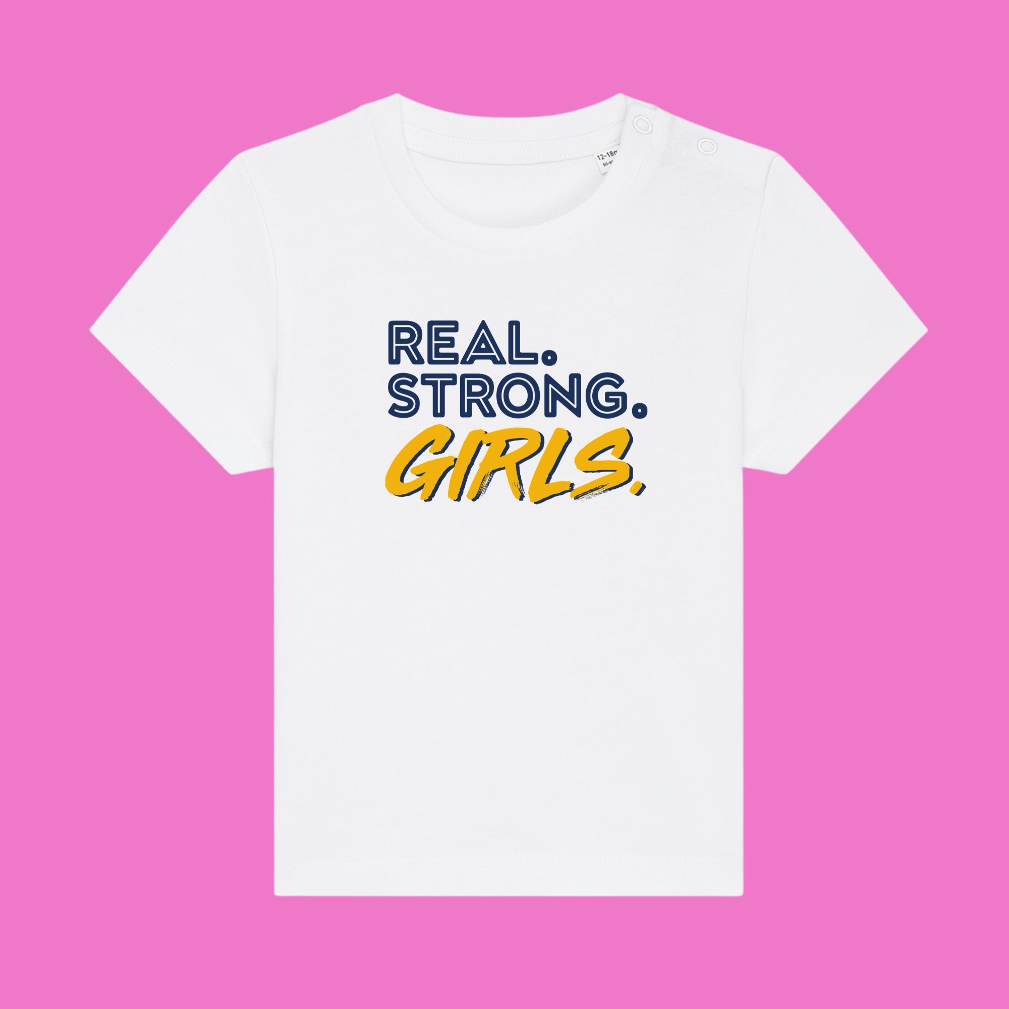 Real Strong Girls Tiny Tee