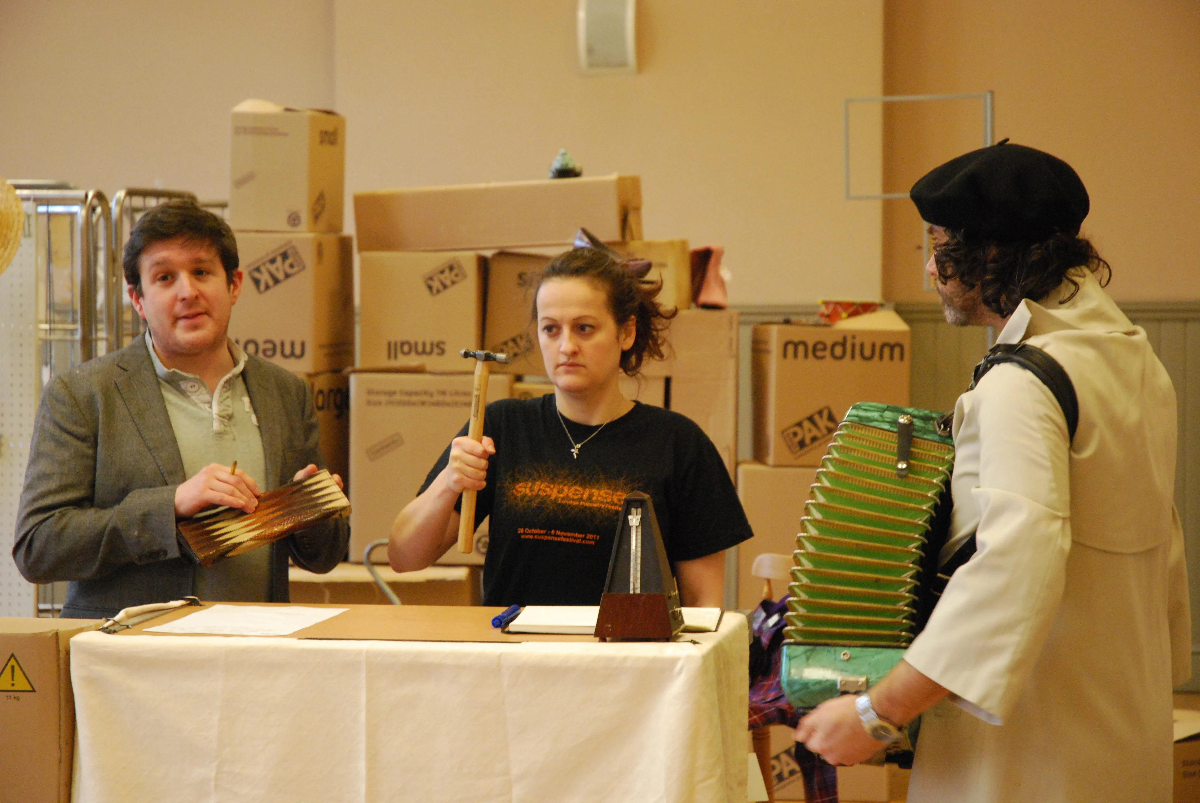 The Final Day at Lincoln Rehearsals - blog Day 5