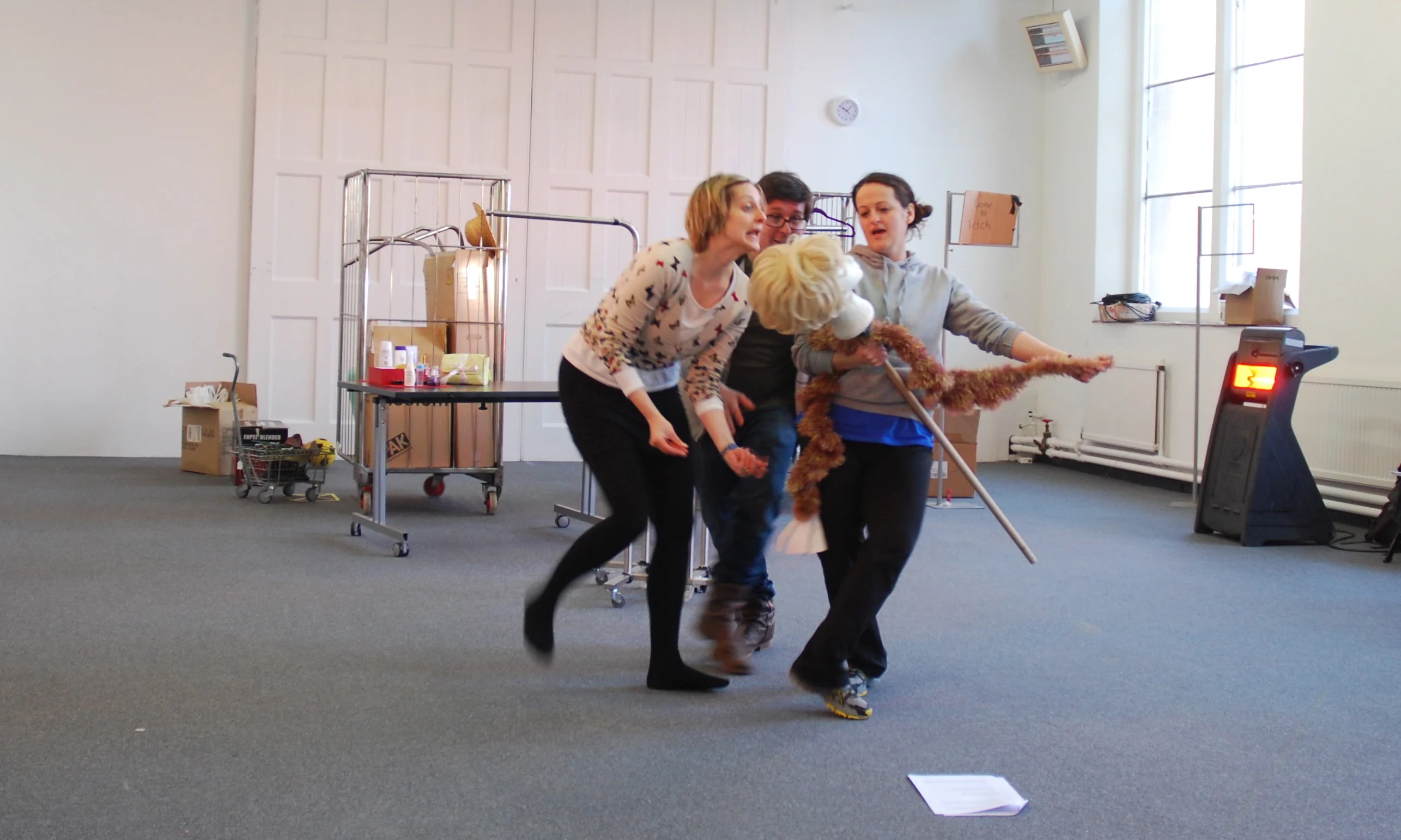 The Foo land at Derby Theatre- Rehearsal Blog day 8