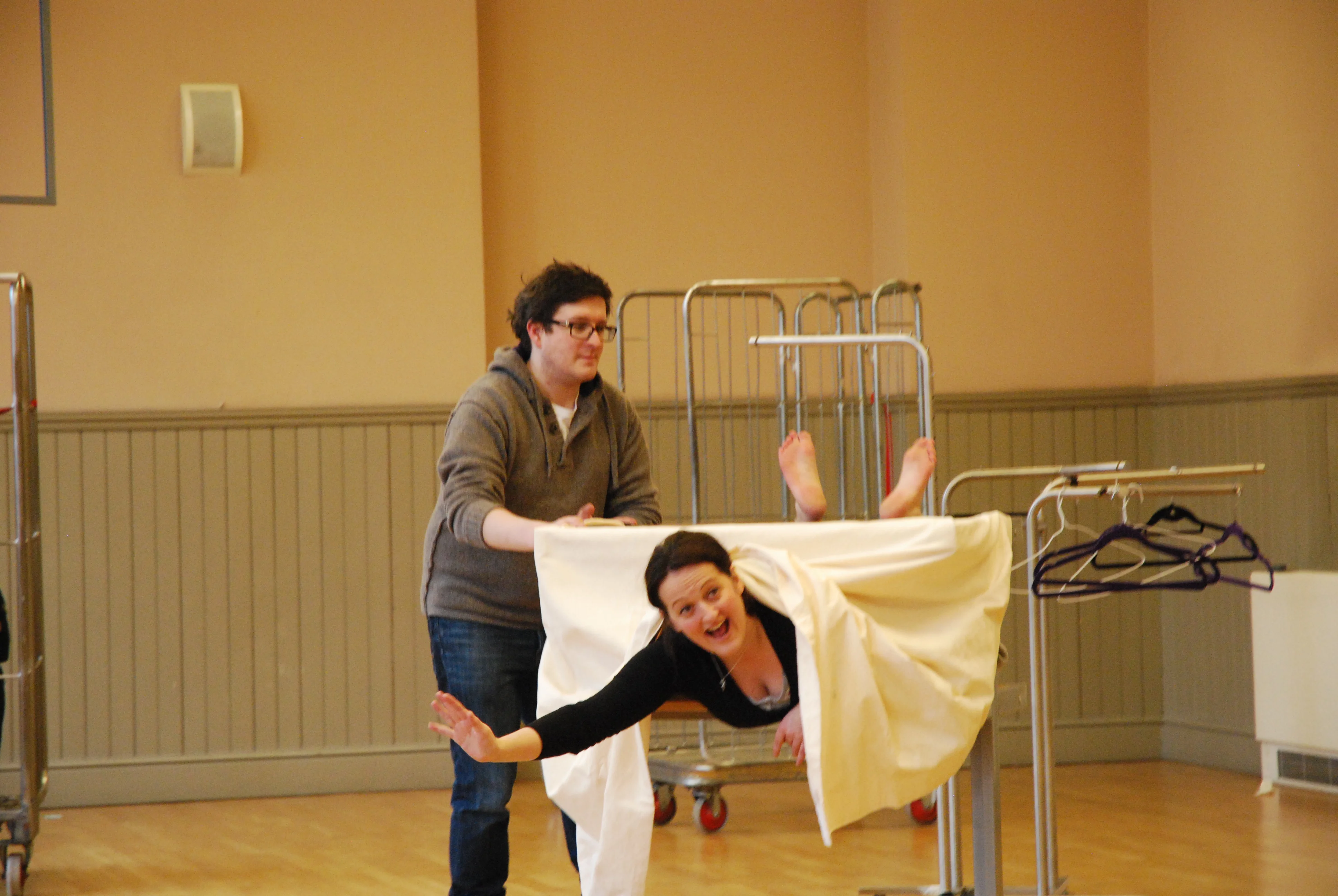 As midweek greets Maison Foo - rehearsal blog day 3