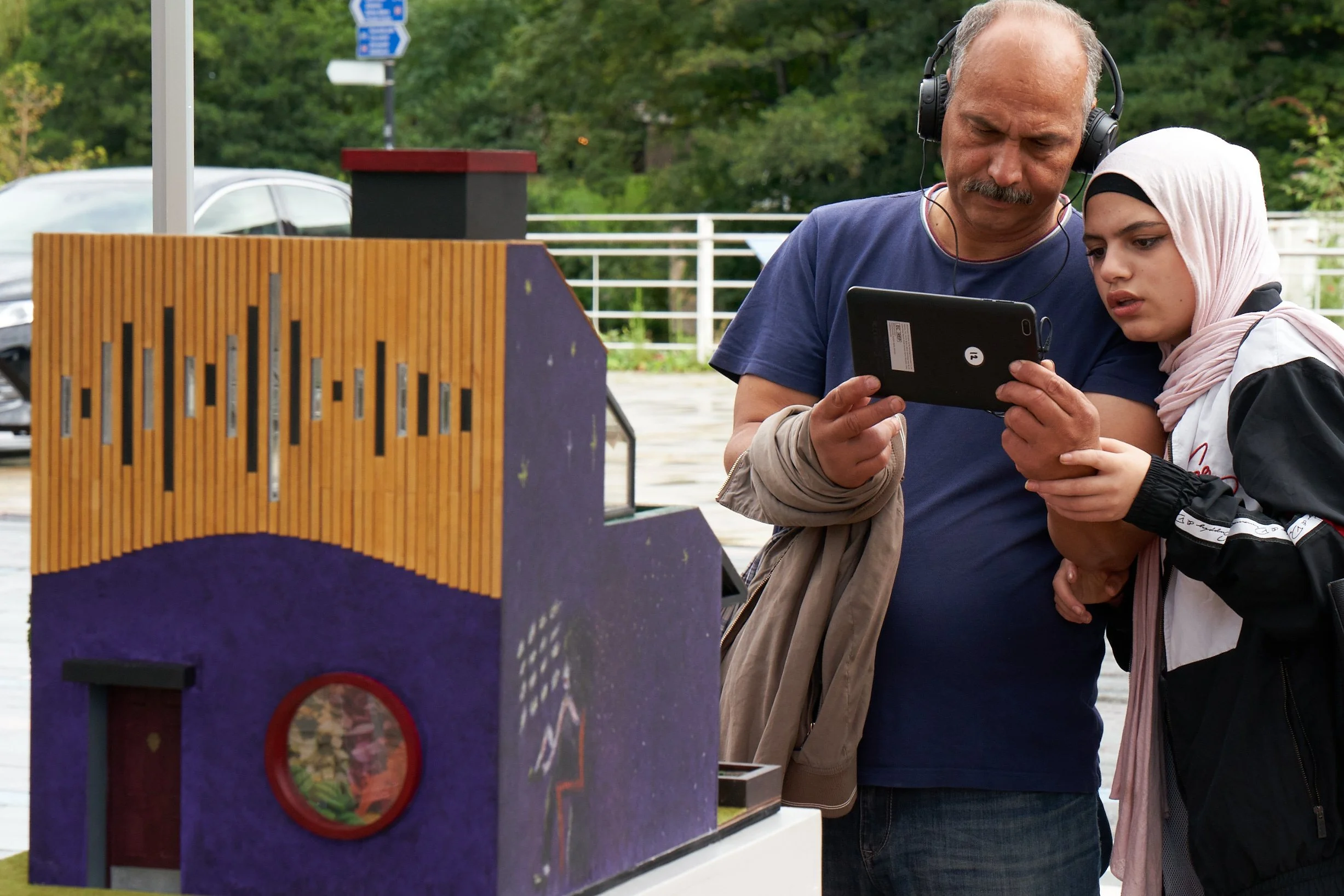Meet Your Neighbour installation @ Nottingham Playhouse
