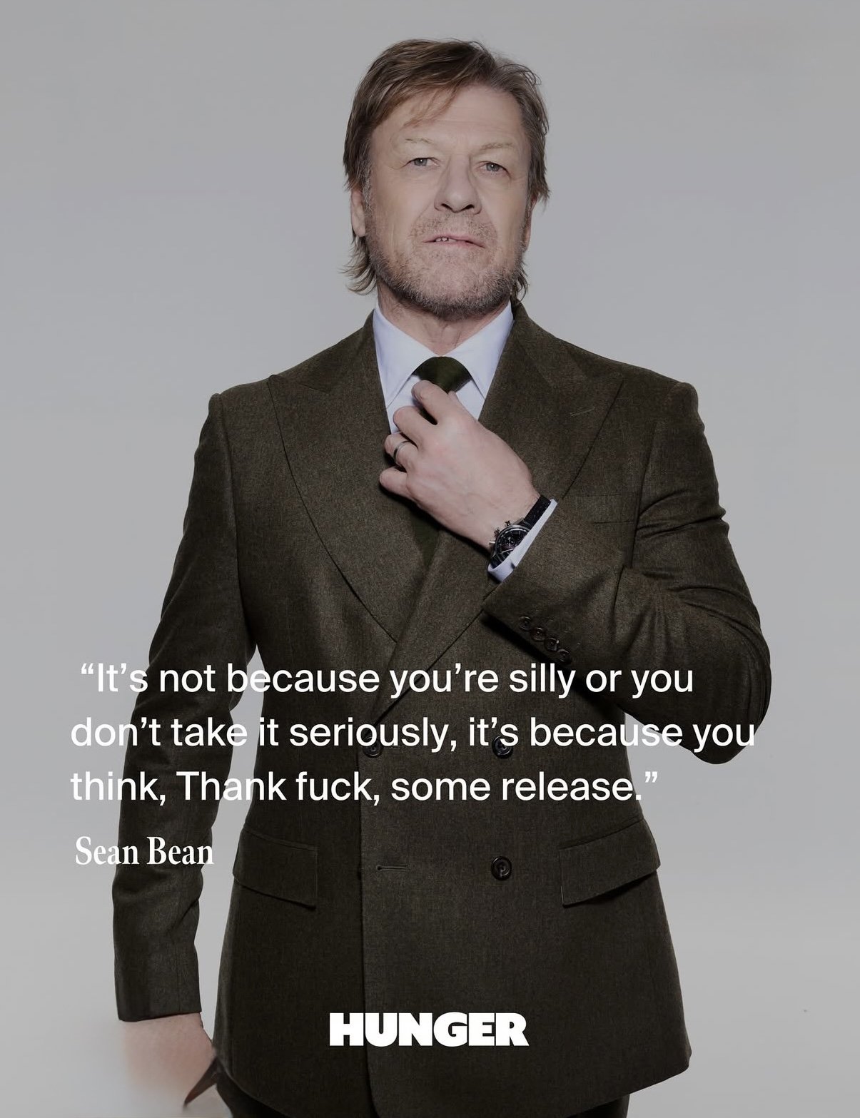 Sean Bean photographed by RANKIN