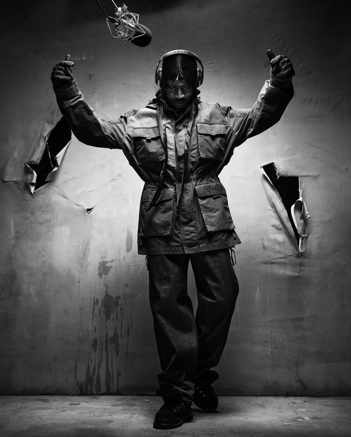 Skepta photographed by Jack Bridgland 