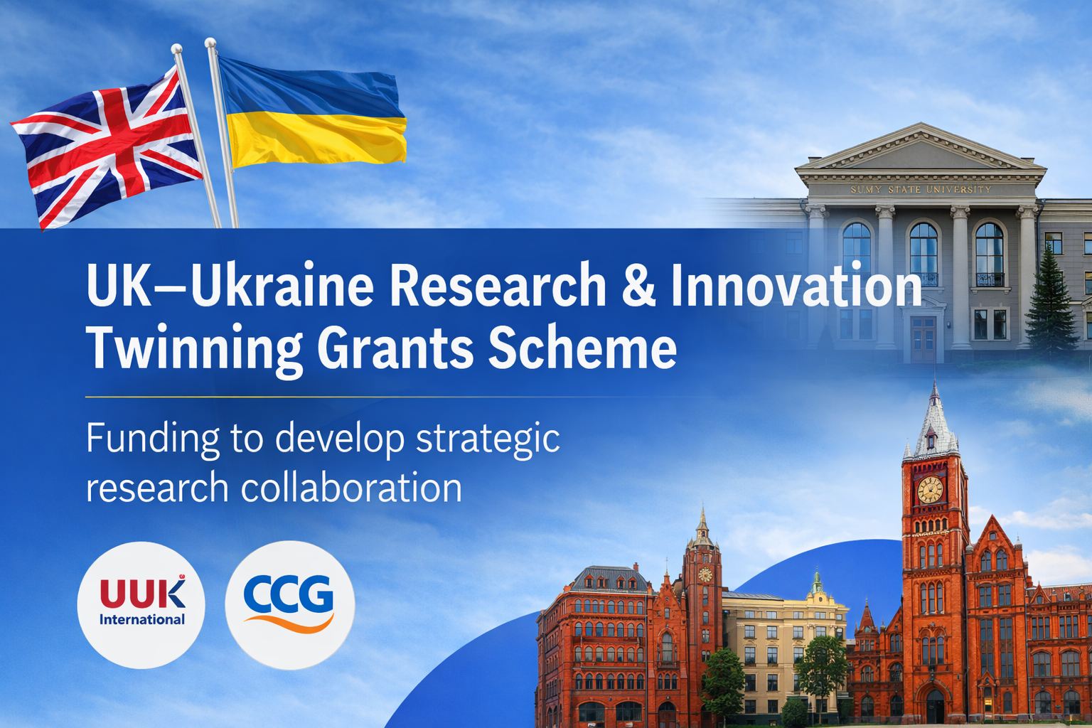 UK–Ukraine R&amp;I Twinning Grants Scheme Supports Strategic Research Collaboration