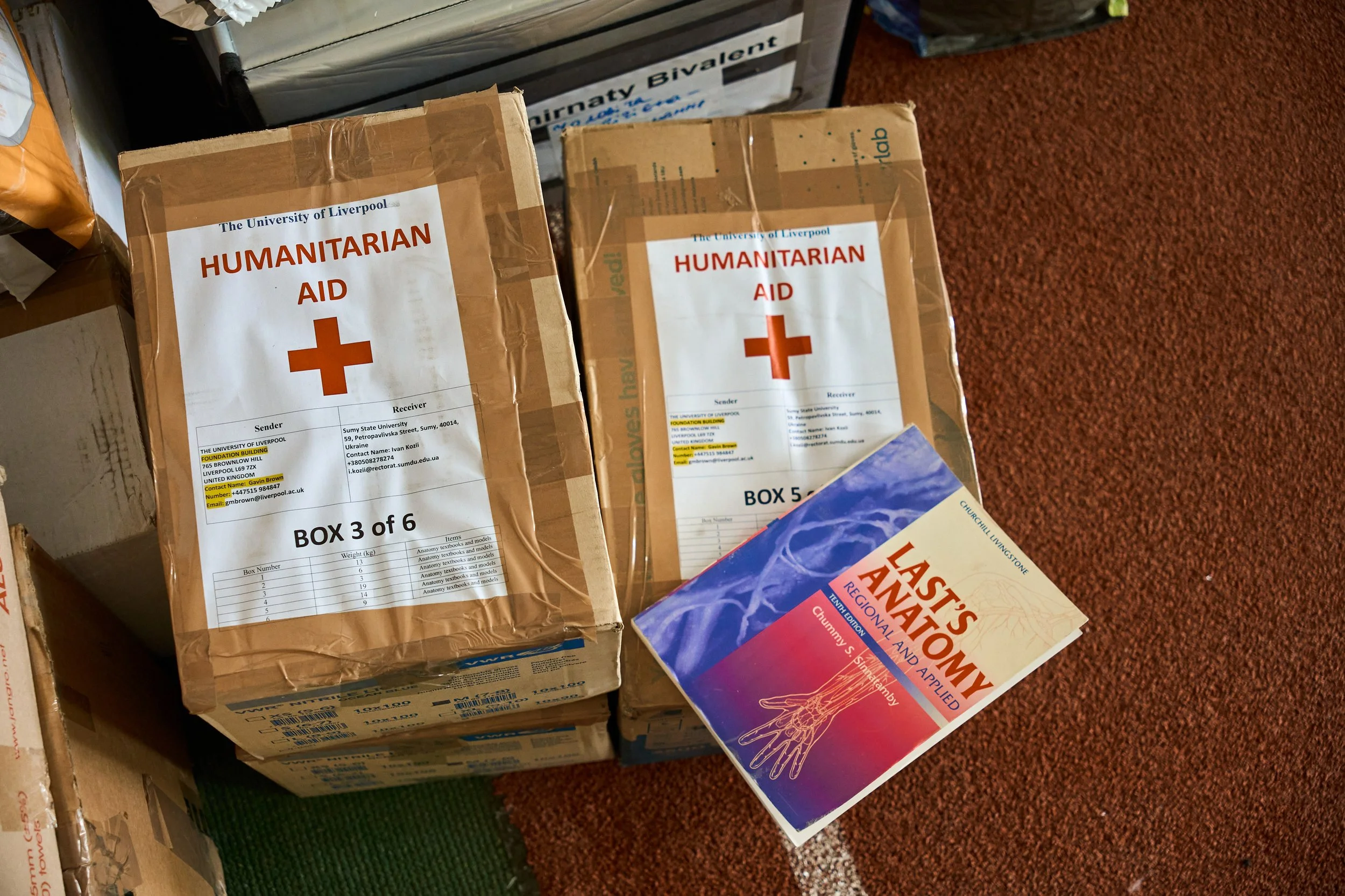 University of Liverpool Supports Sumy State University with Humanitarian Aid