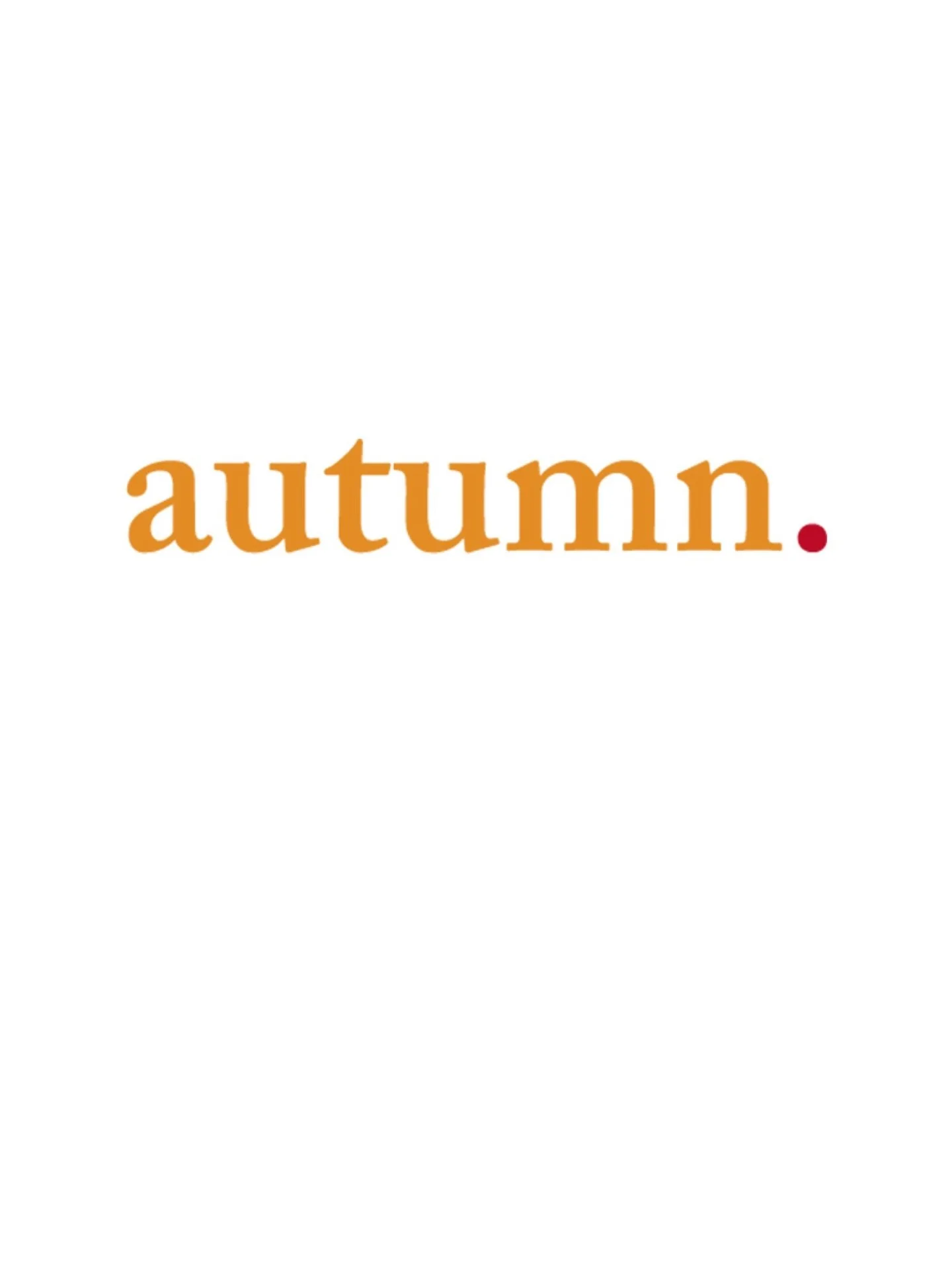 autumn. 

There, I said it. Though of course, it&rsquo;s not really autumn yet, unless you&rsquo;re particularly wedded to the neatness of the meteorological calender in which case, yes, it&rsquo;s the first day of September, and so absolutely it&rsq