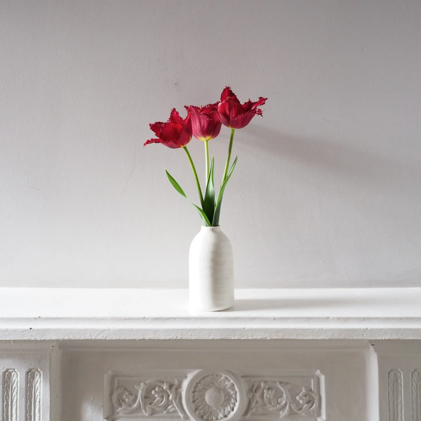 It's been a funny old April. The tulips, predisposed to cope with being confused, must have been even more discombobulated than usual. Windy, warm in the sun, cold in the shade, blimmin cold at night. But most of all, dry &ndash; not a single April s