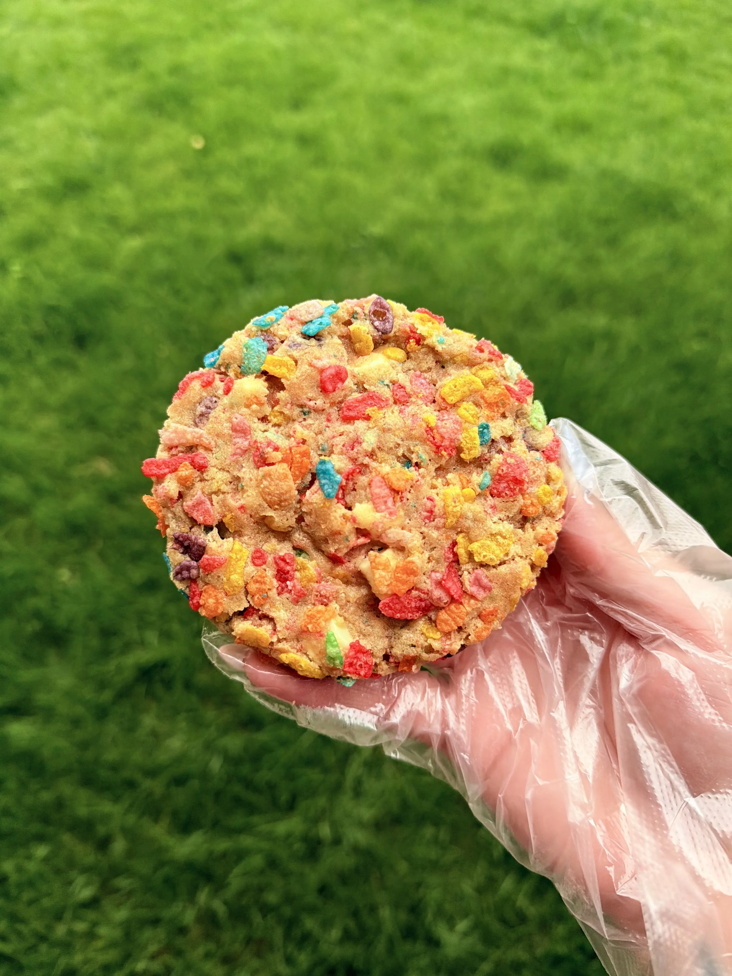 Cereal Killer stuffed cookie