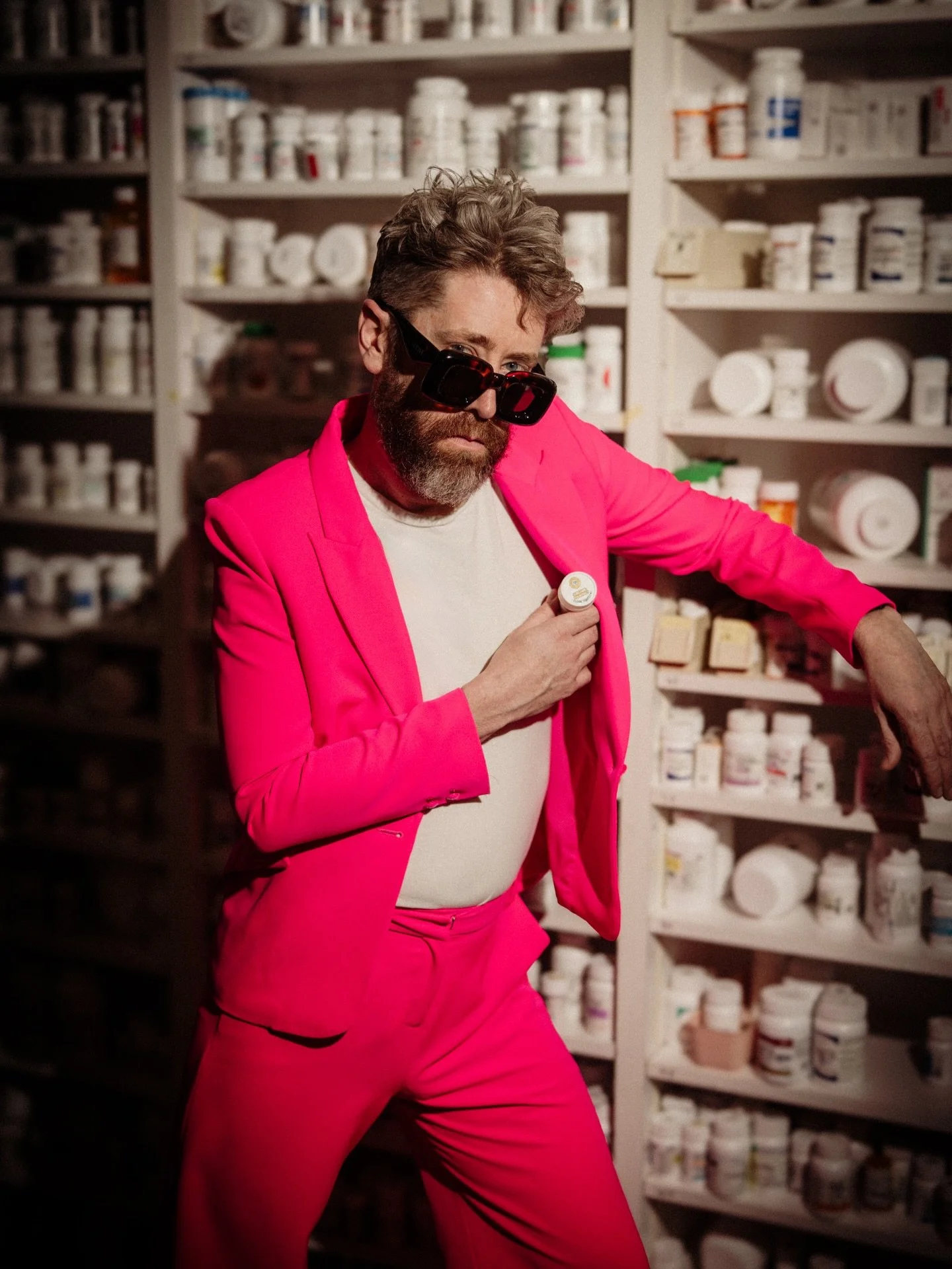 In case you missed our Telluride Icons in the look book&hellip; we&rsquo;ll be re-sharing all the photos from the shoot here! 

First up: ANDY
A trip to Sunshine Pharmacy is anything but mundane with Andrew Haack to greet you day in and day out. His 