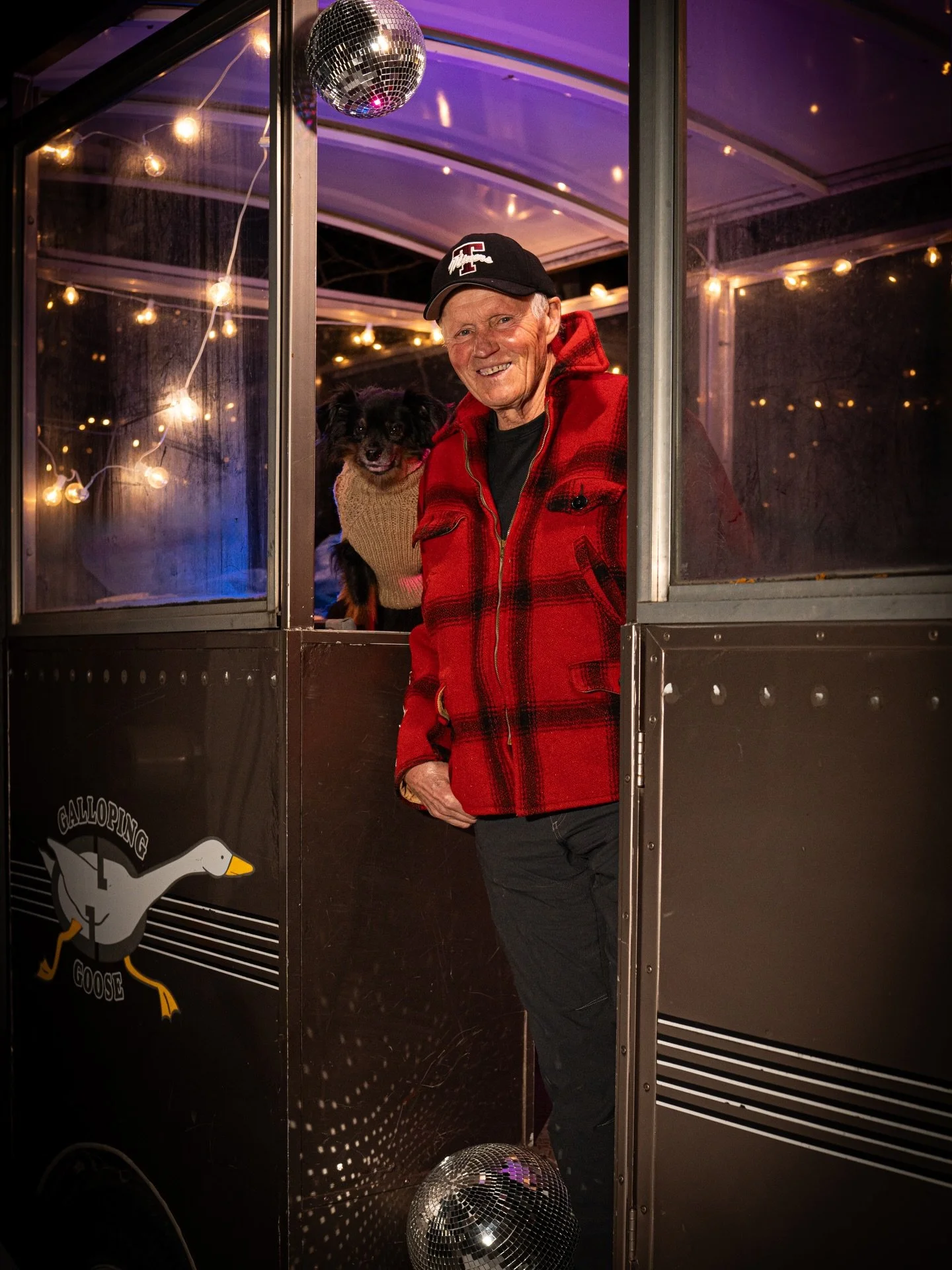 Telluride Icons JIM &amp; BEAR: 

Jim carries the memory of Telluride in motion. 20 years as a postman taught him the geography of people as much as place. Now, behind the wheel of the Galloping Goose, he continues his gentle rounds, trading mailbags