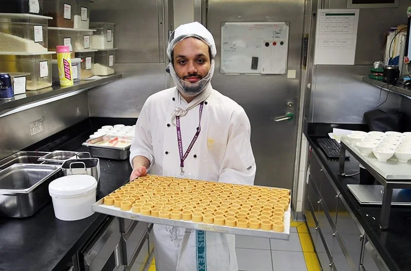 New City College catering students get a taste of Parliament