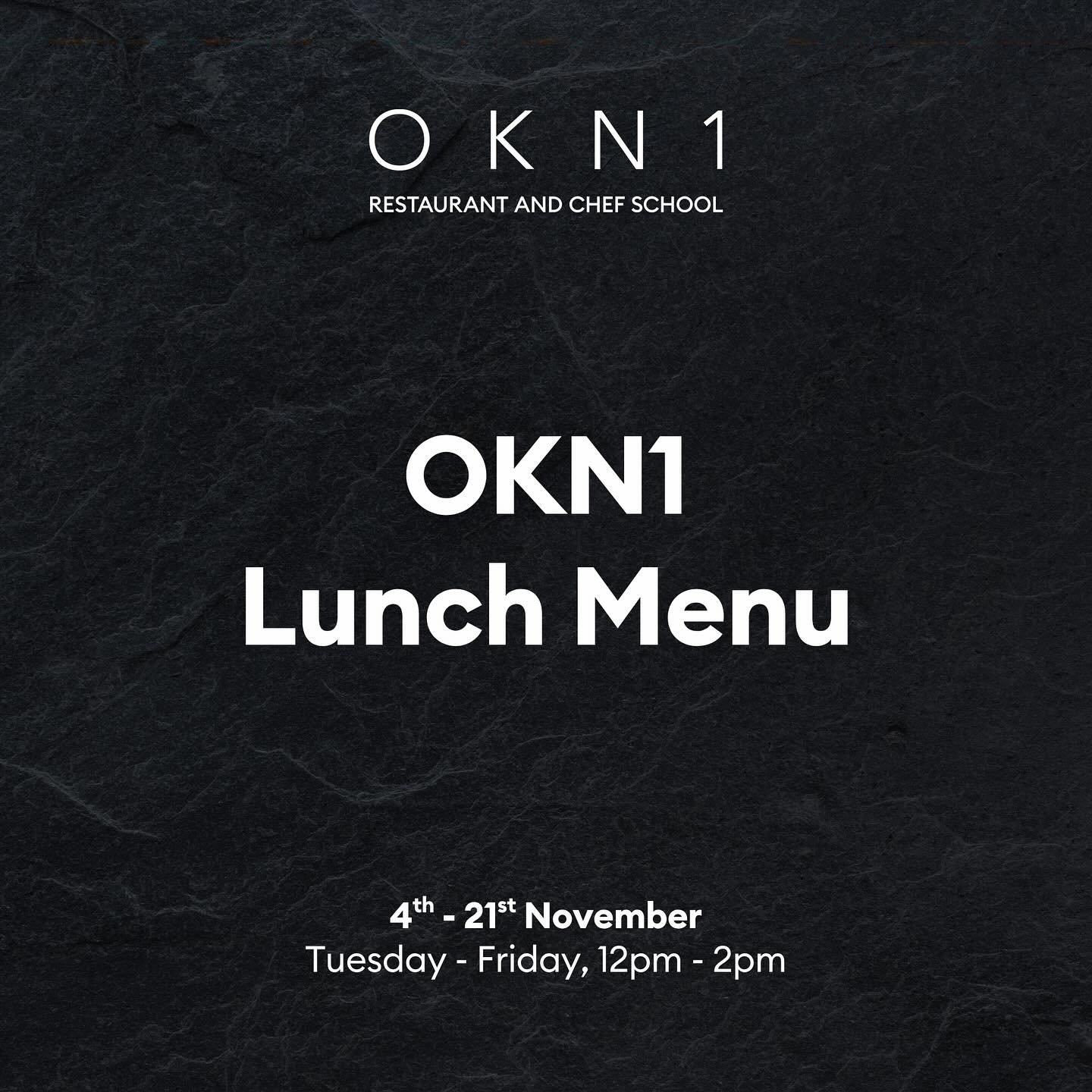 New Menu available this November🍴

✨ Starters:&nbsp;Soup of the Day &amp; Focaccia, Whipped Beetroot Hummus (VG), Pork &amp; Prawn Dumplings and Salmon Fish Cake

🍽️ Mains:&nbsp;Fish &amp; Chips, House Lamb Burger, Chicken Milanese, Grilled Belly P