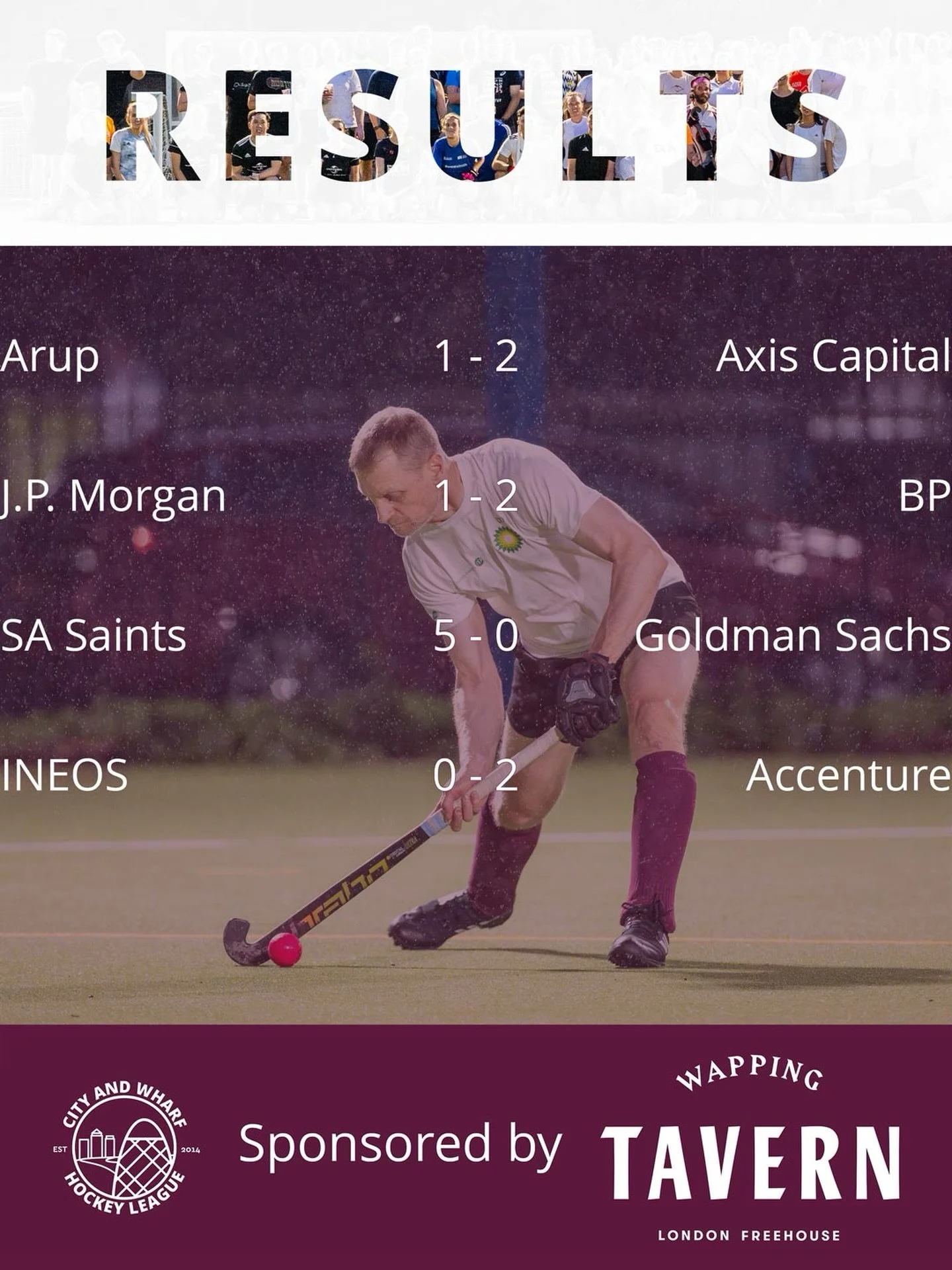 This week's results capped off the end of phase 1 🏑🏑🏑

Phase 2 placements coming soon 🔥

Sponsored by @wappingtavern 

📷 @james.budgen 

#fieldhockey #fieldhockeyislife #hockeygram #instahockey #ad