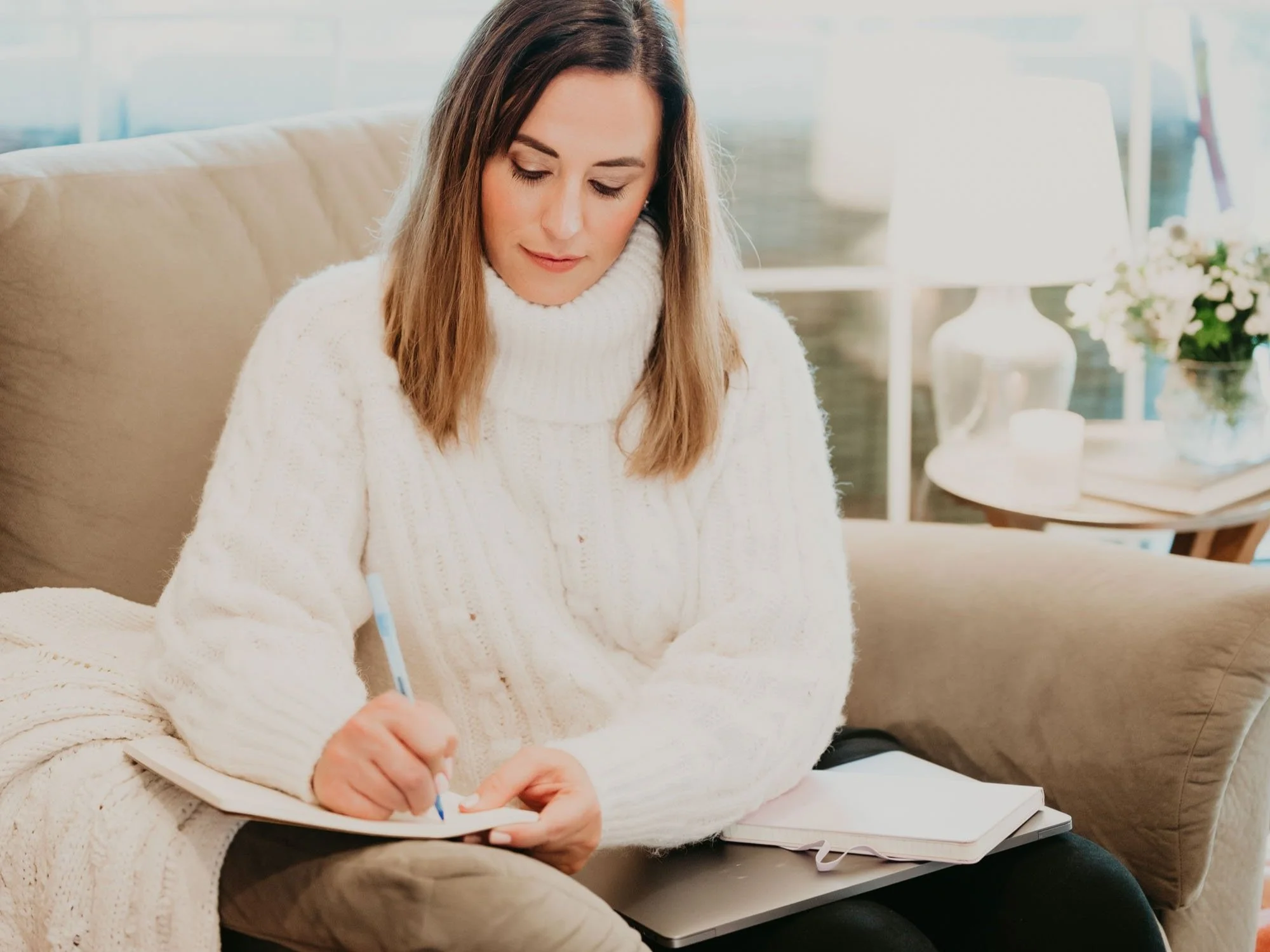 Move beyond feeling failing and use journaling to help you listen to your heart and align your life with your values