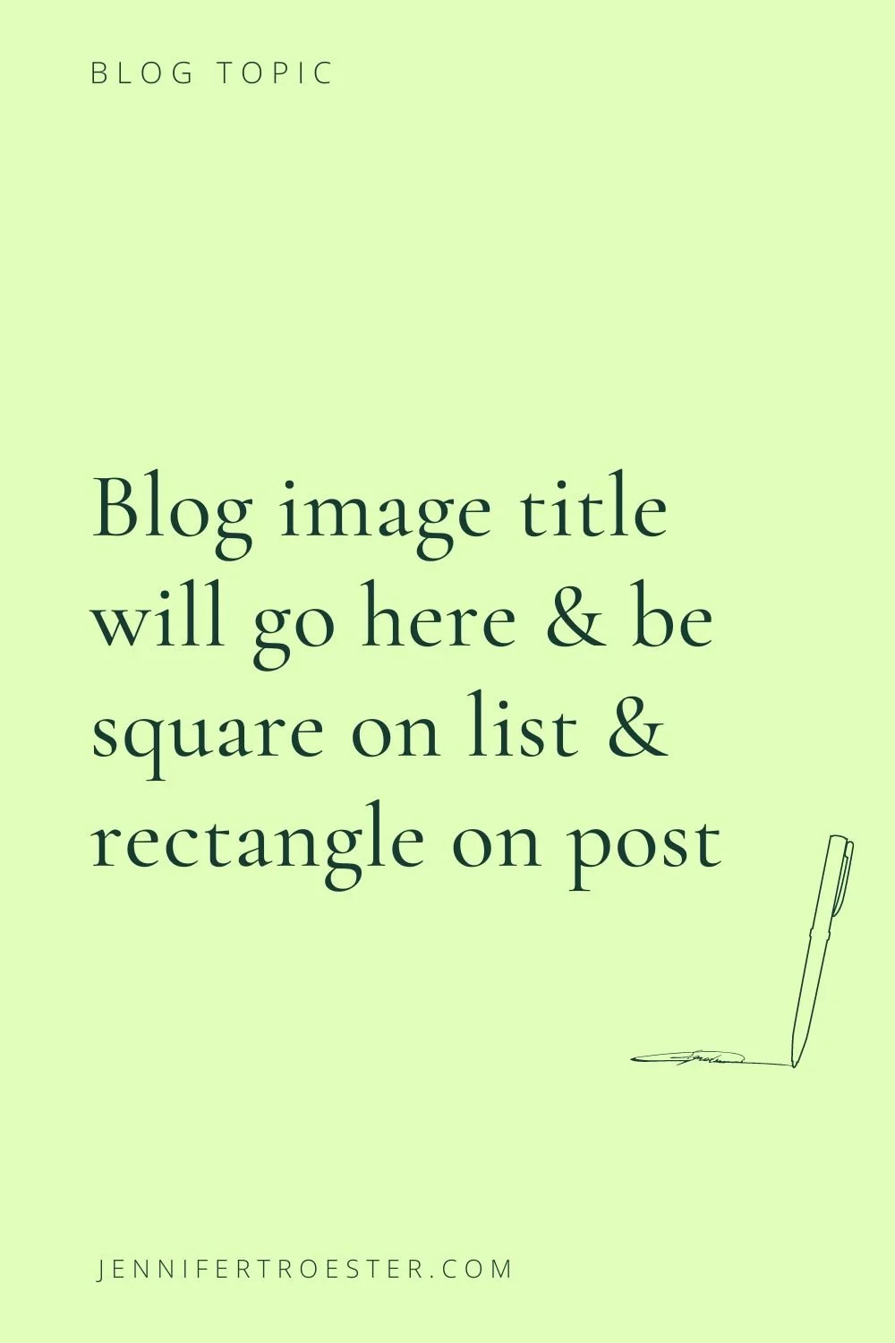 Blog Template DON’T DELETE