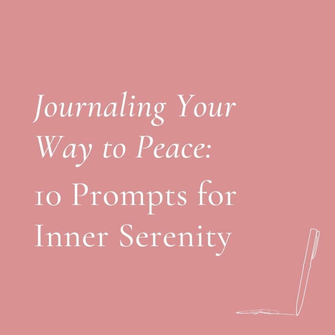 Journaling Your Way to Peace: 10 Prompts for Inner Serenity 

Finding peace can feel like an unattainable goal in a world that can often feel chaotic and hectic. Yet, in times of turmoil, cultivating a sense of calm and creating inner stillness is mo