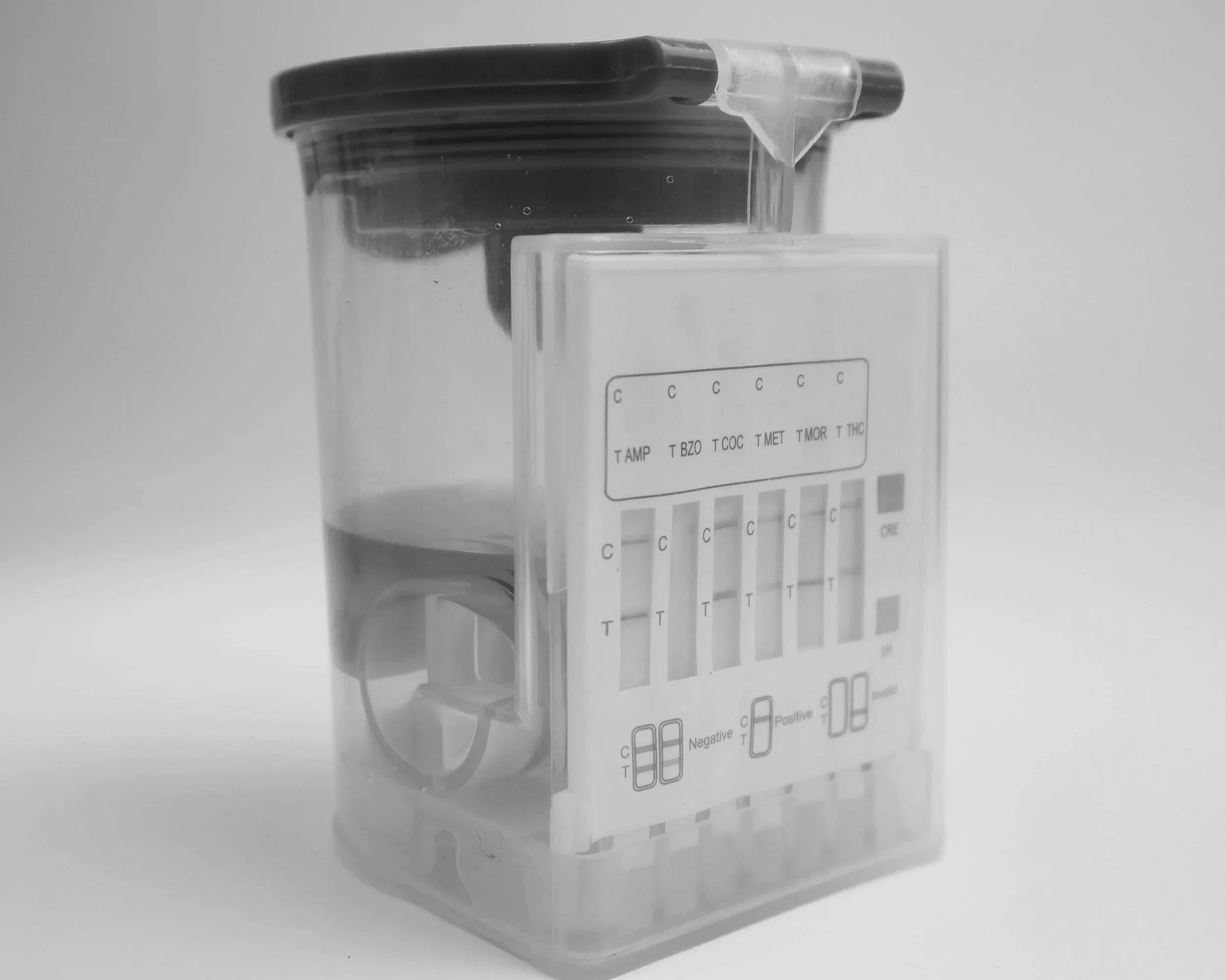An instant urine drug test kit.
