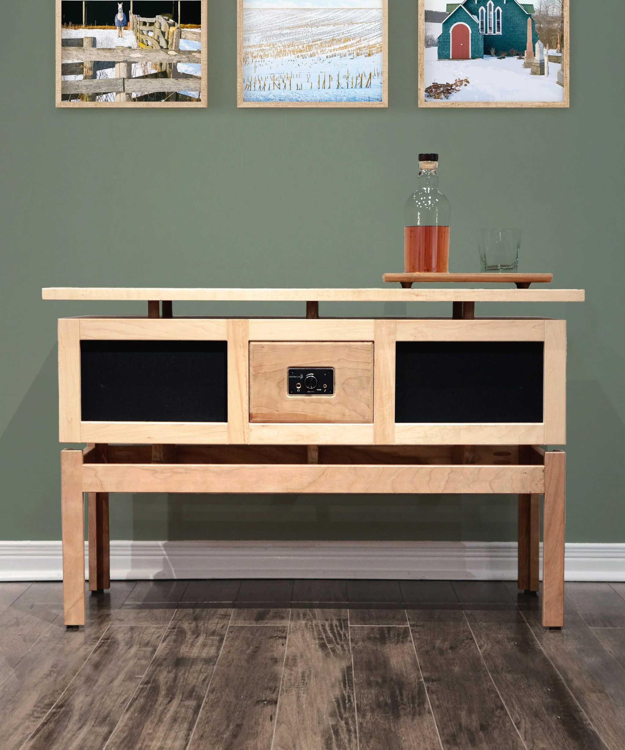 Bluetooth Stereo Console | 2019 | Maple & Cherry