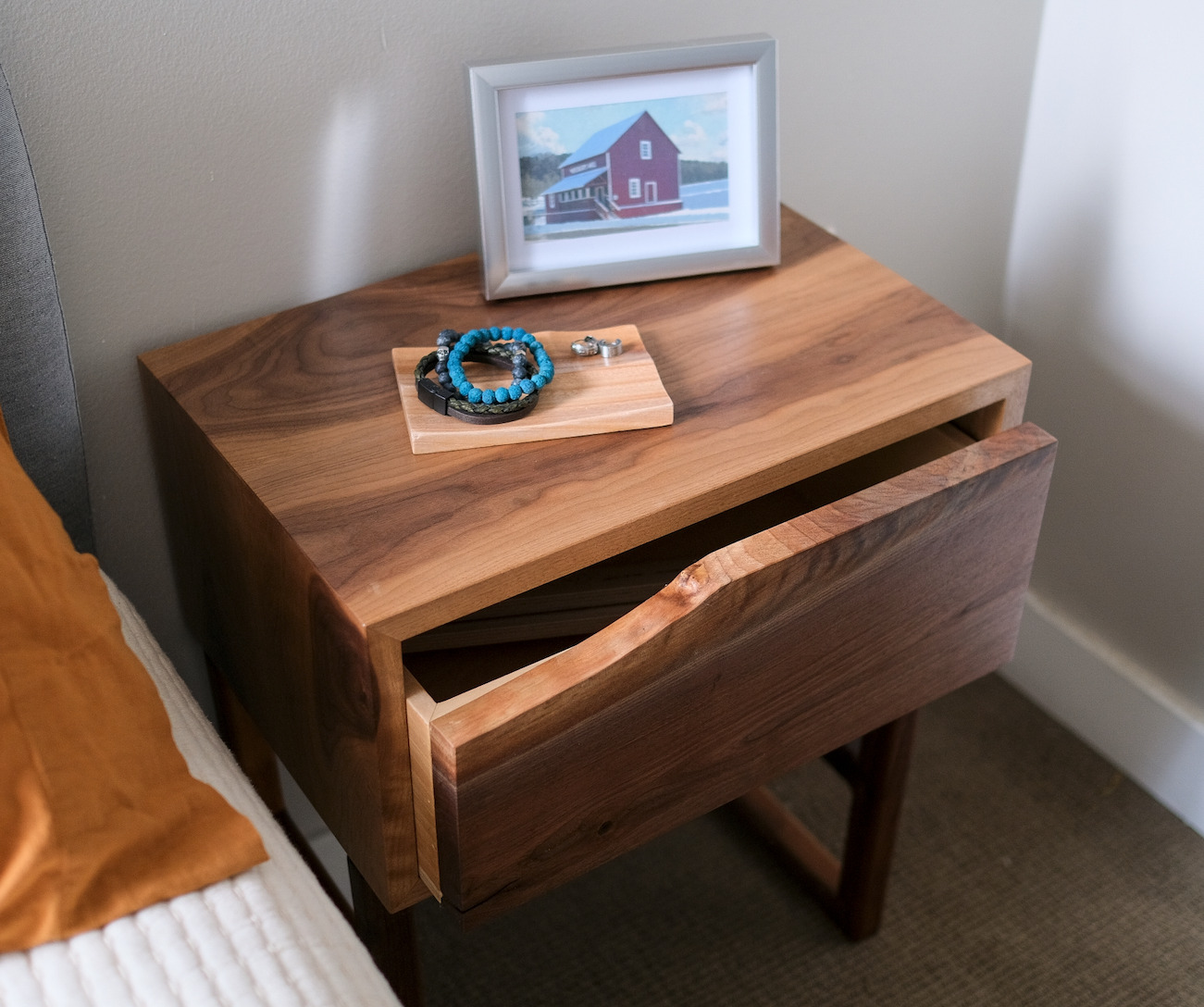 Live-Edge Nightstand | 2022