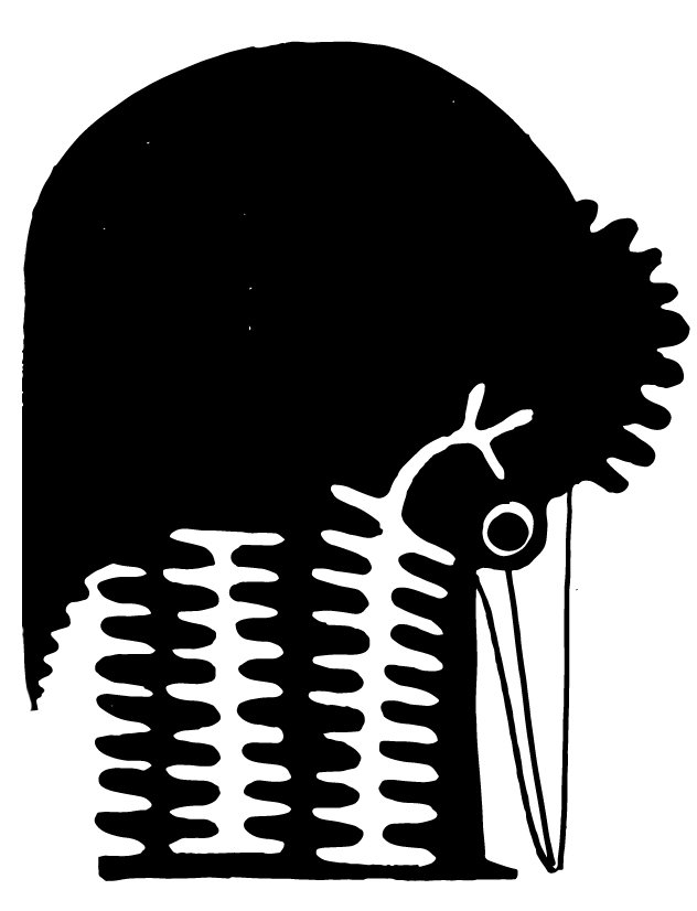 "Big Bird", sharpie series, 2019