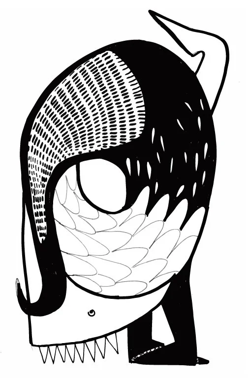 "Some days are for being upside down", sharpie series, 2019