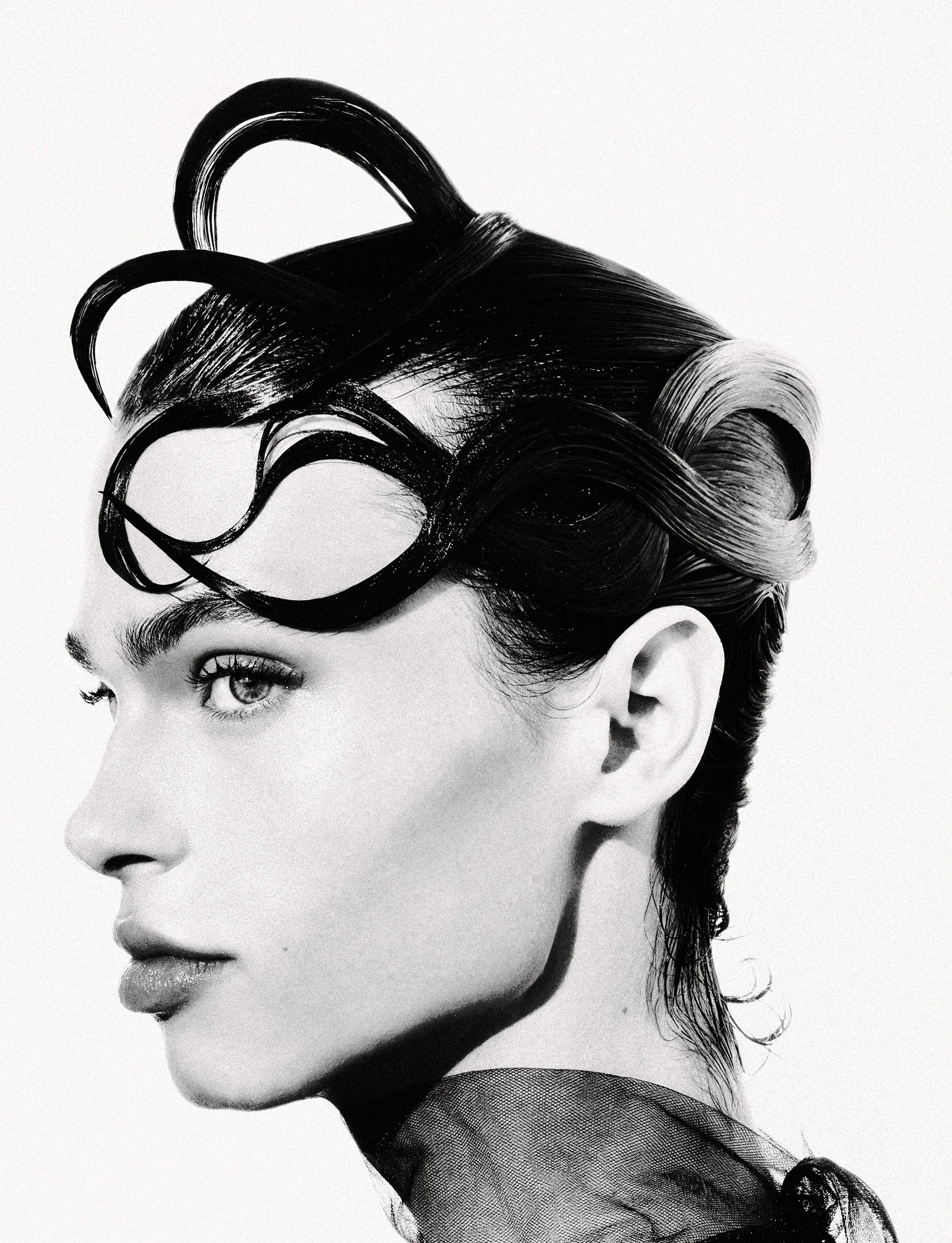 Uri Hashin by Natasha Zeriker, hair by Ali Amergi