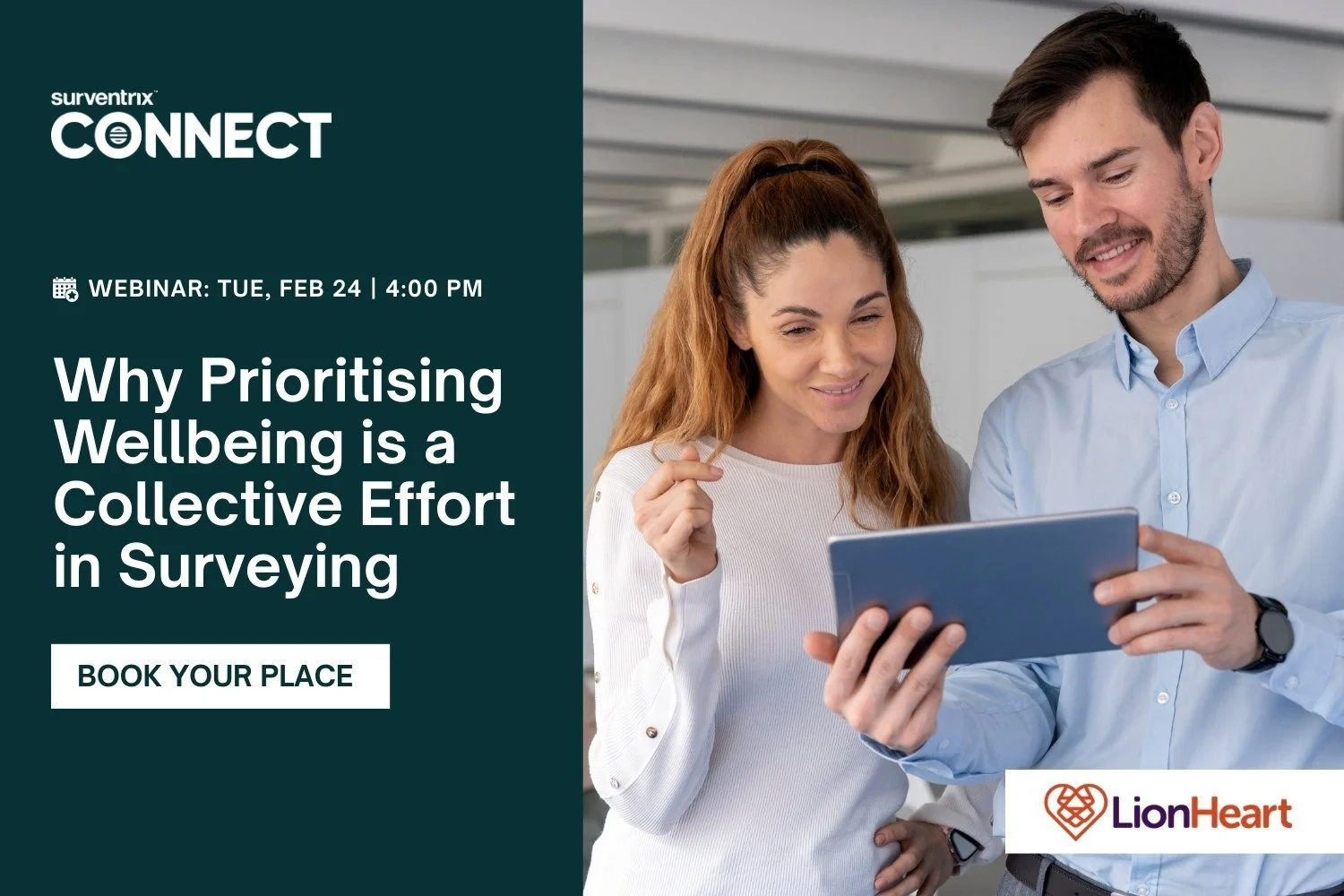 WEBINAR: Why Prioritising Wellbeing is a Collective Effort in Surveying