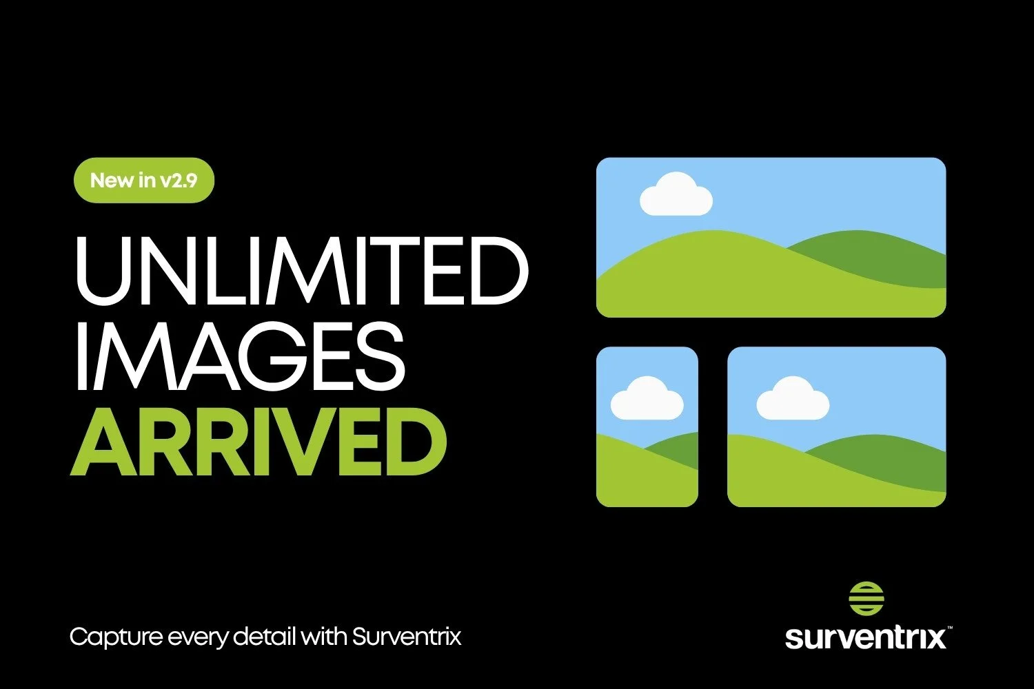 Unlimited Images now in Surventrix