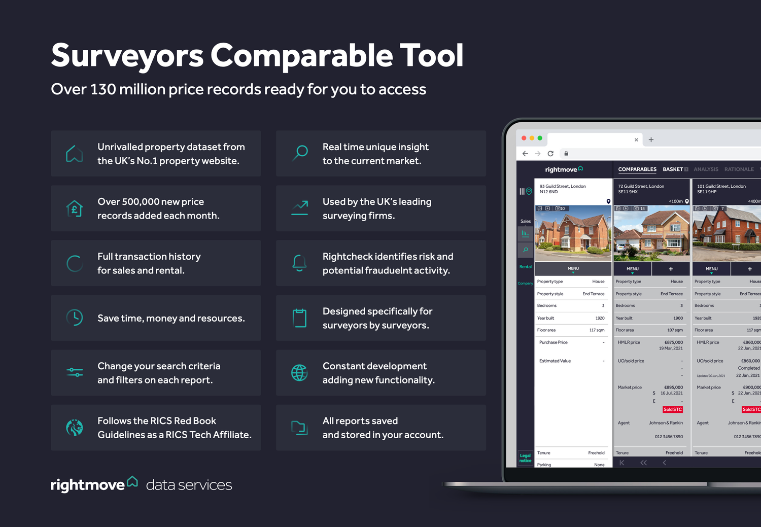 The Rightmove Surveyor Comparable Tool is now available in Surventrix ...