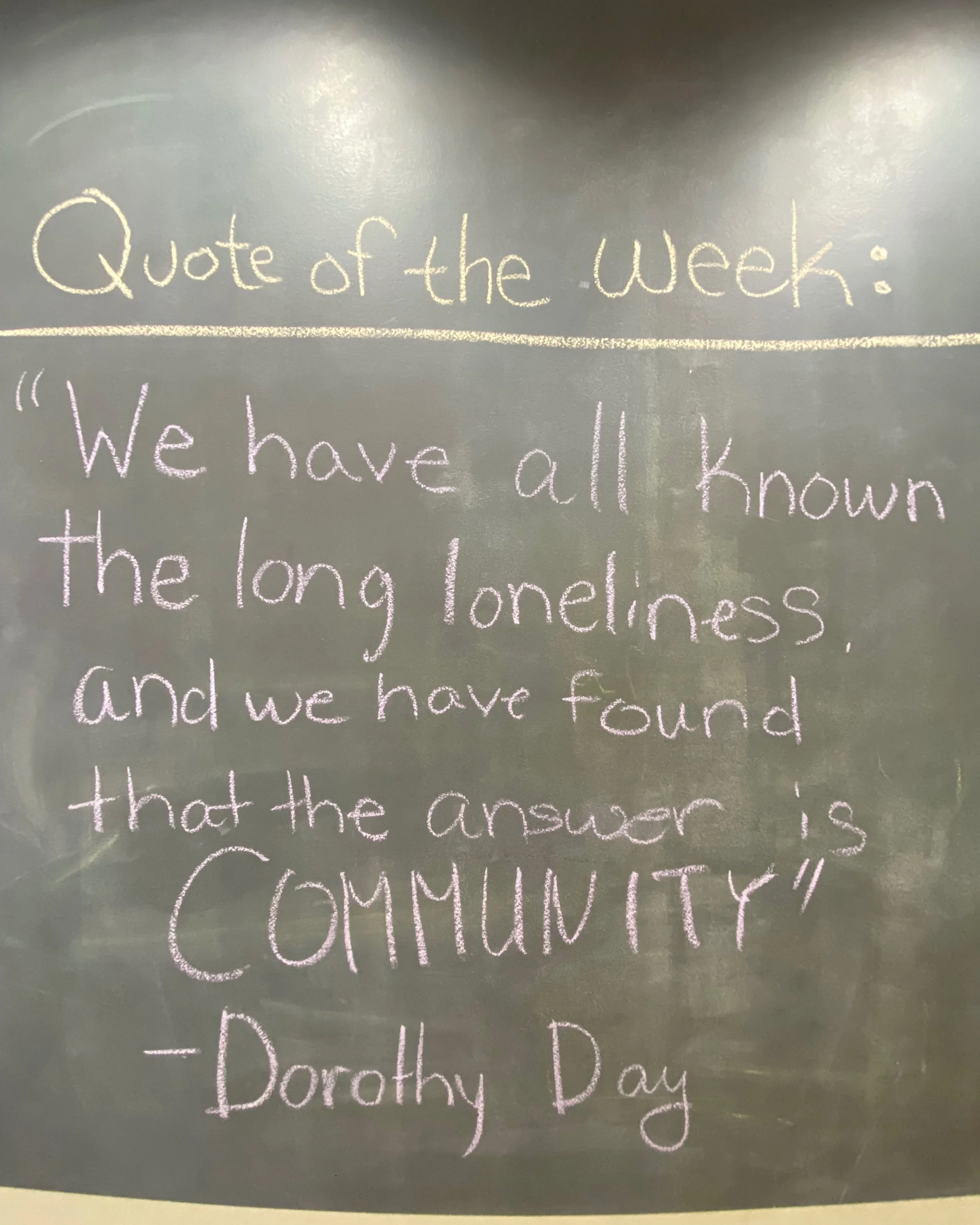I spent a bunch of time looking for the perfect quote but, as always, I should have just asked the teens. Thank you, @elias_0826.vt for finding the words.