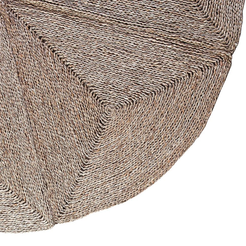 Seagrass round rug
