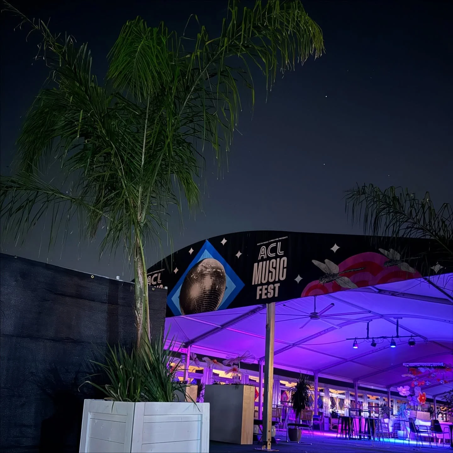 Overnight maintenance at Austin City Limits ✨✨

#thrivingbotanicals #watering #maintenance