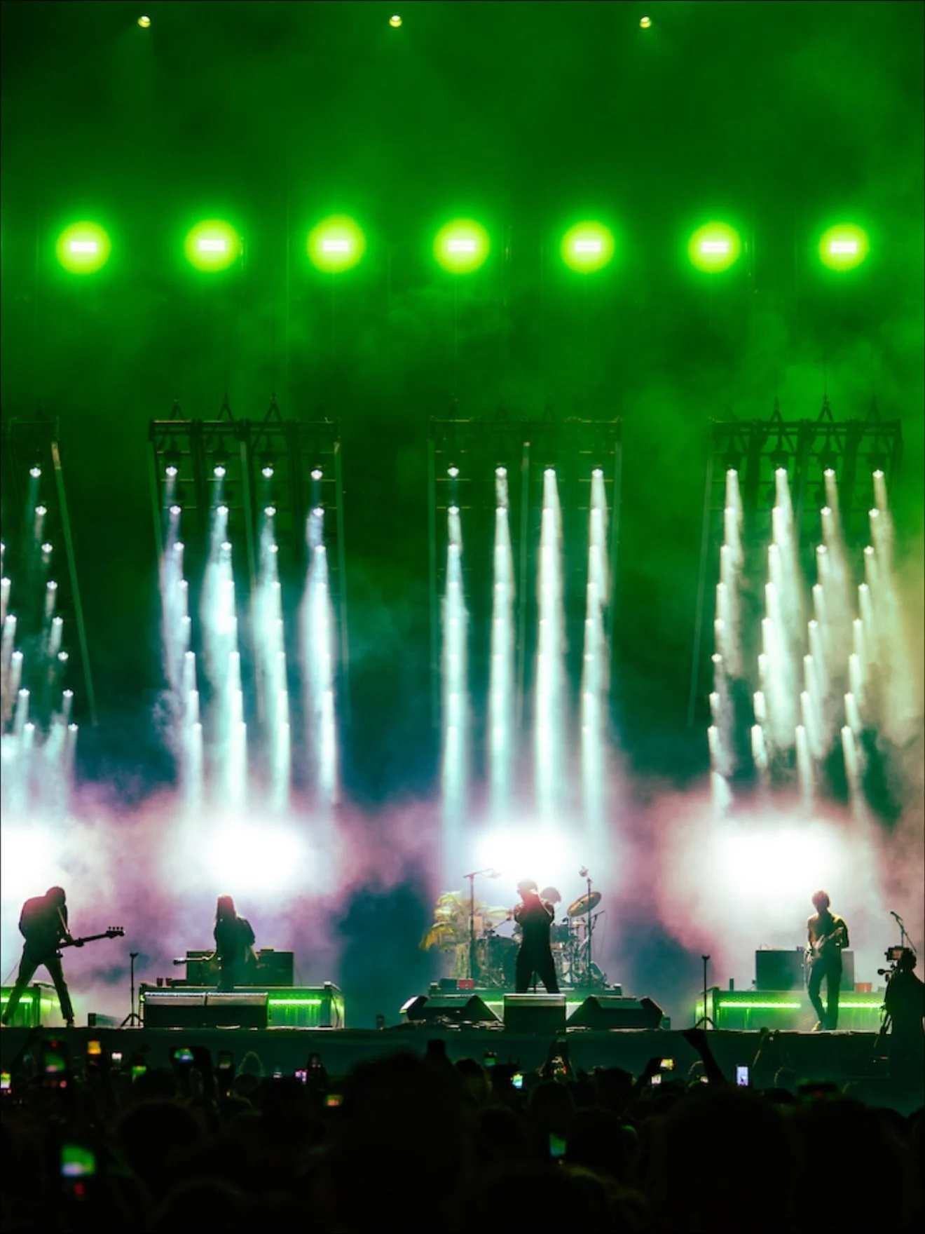 ACL 2025 - The Strokes 🎸
Our areca palm got the best seat in the house on the T-Mobile Stage for The Strokes set. 

#acl2025 #thestrokes #austin #texas #acl #plants #thrivingbotanicals #rentals # #plantdesign #plants #setdesigner
