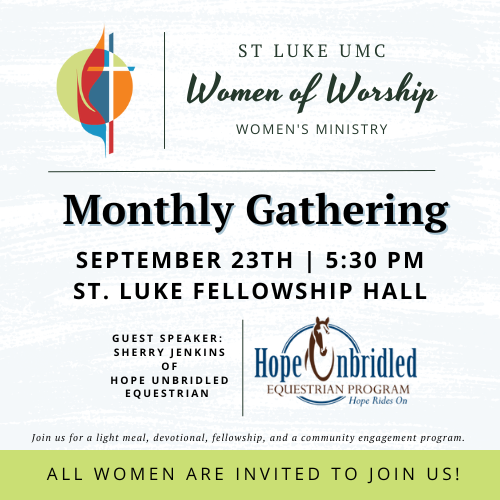 Women of Worship (WOW) Monthly Gathering
