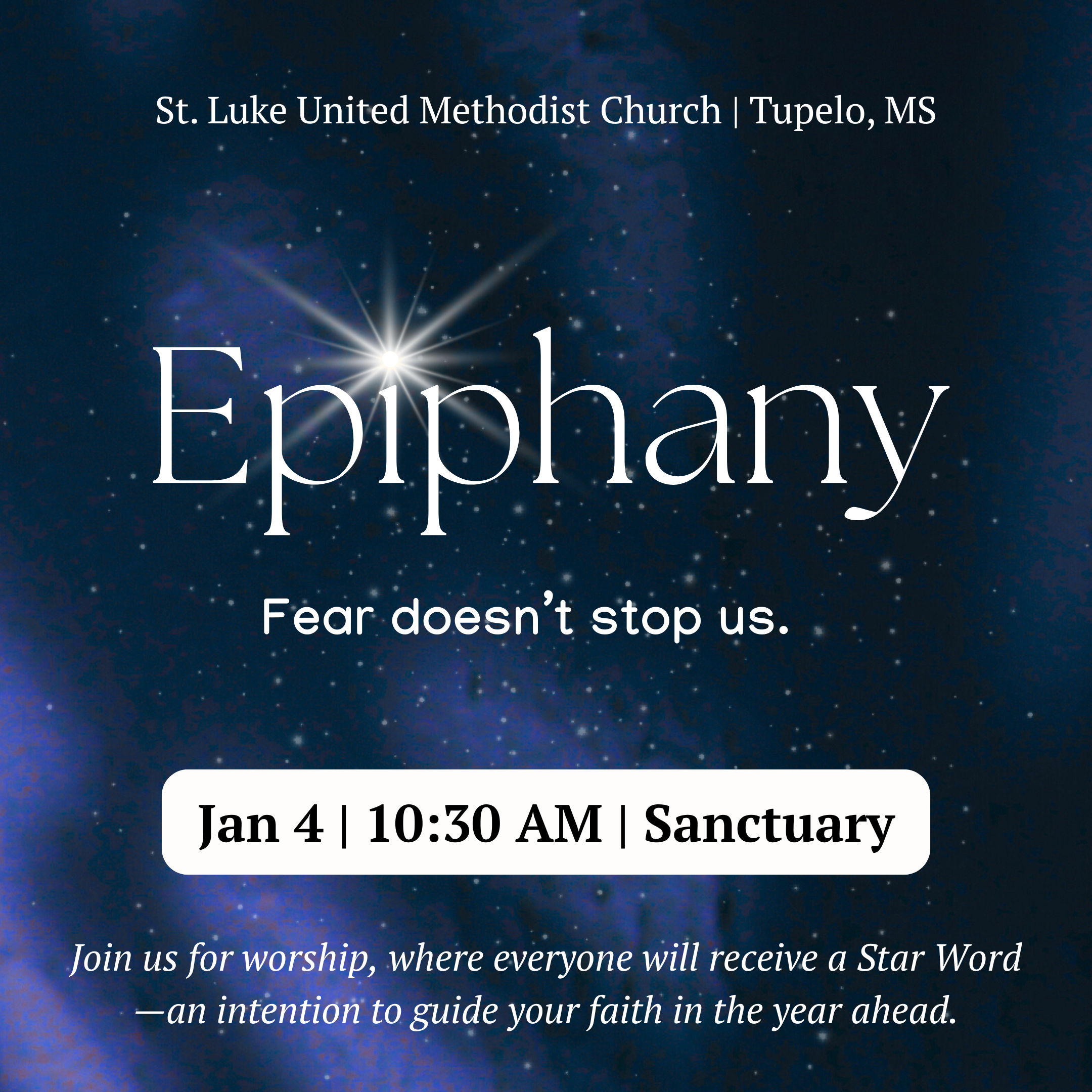 Epiphany Sunday | Star Words