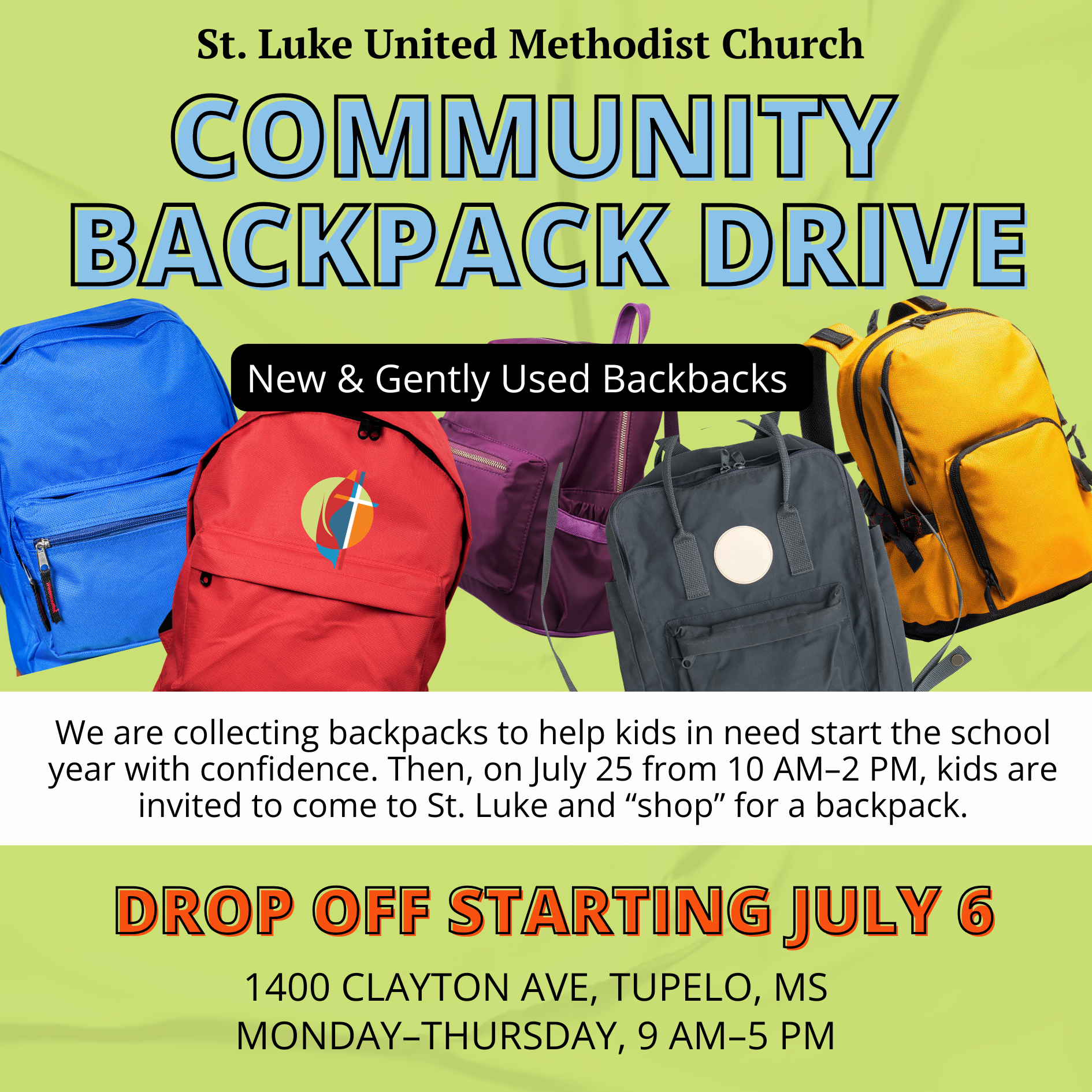 Community Backpack Drive