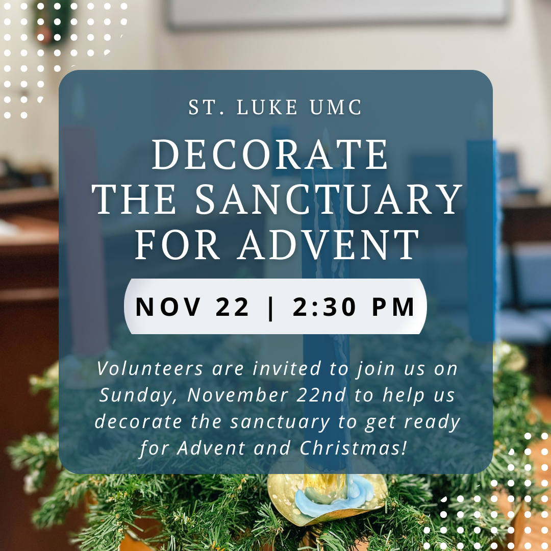 Decorate for Advent 