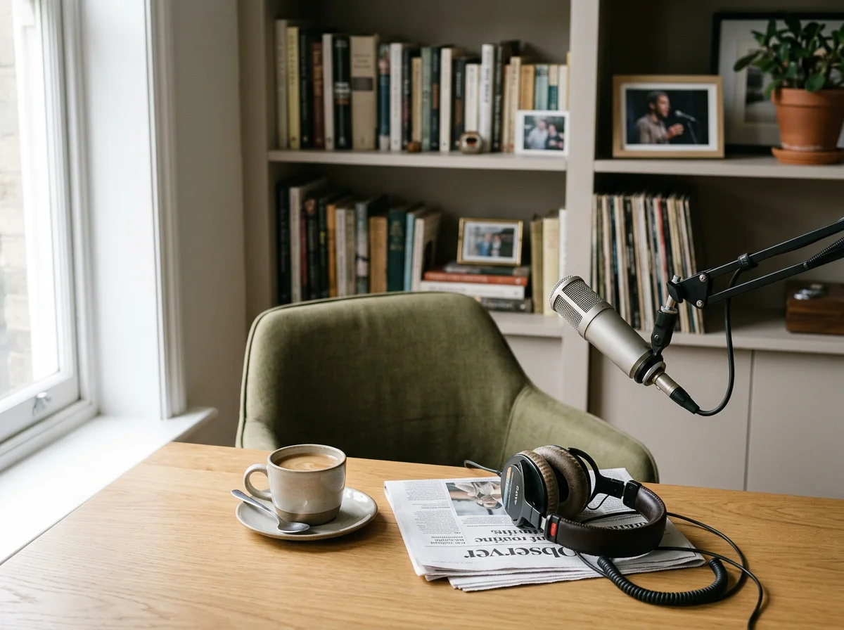 The podcasting office of Rebecca Rauscher the Founder and Clinic Director of Boundless Heart Counselling Group, which offers counselling in Vancouver and online across B.C.