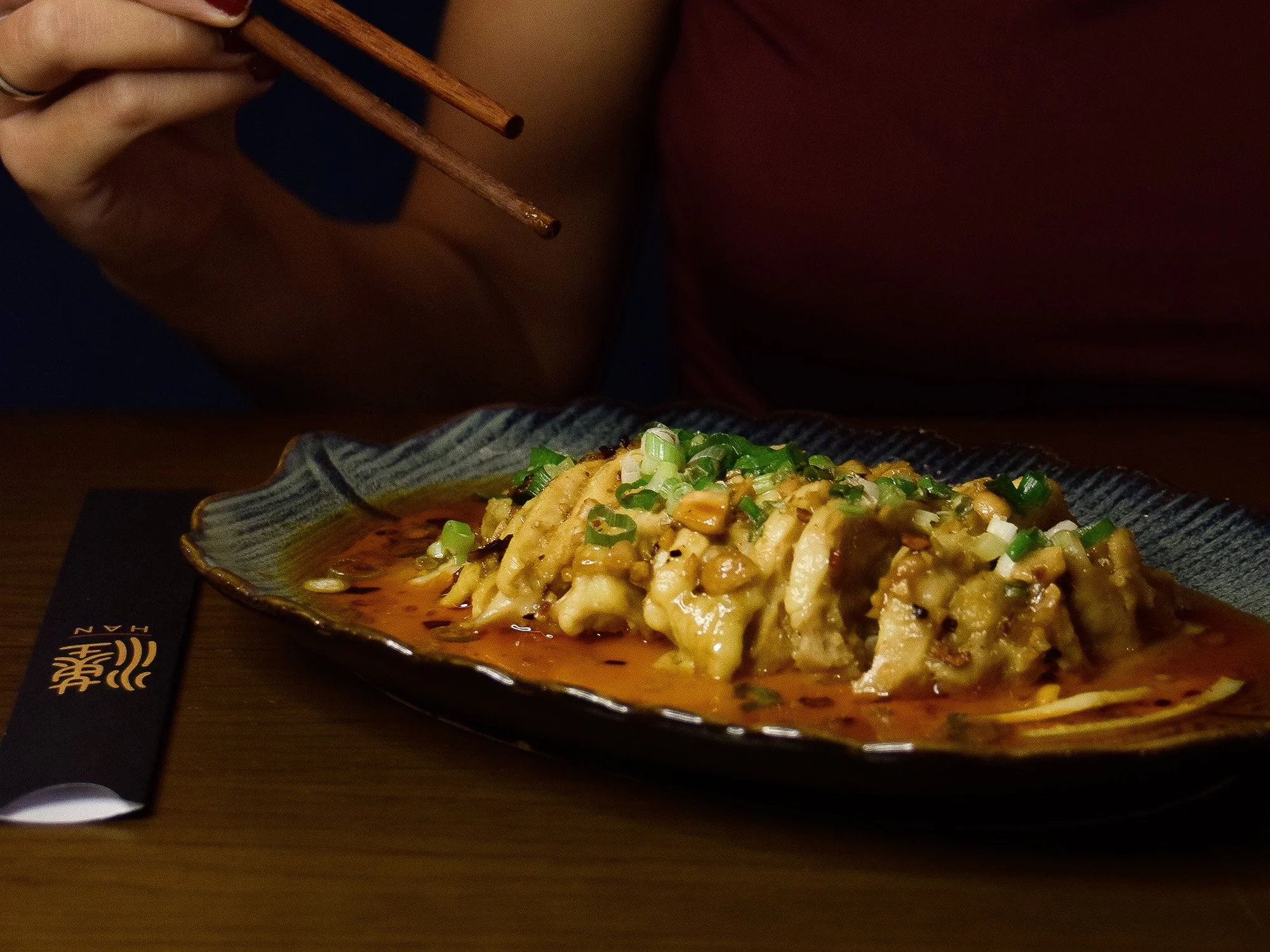 Pollo estilo Sichuan