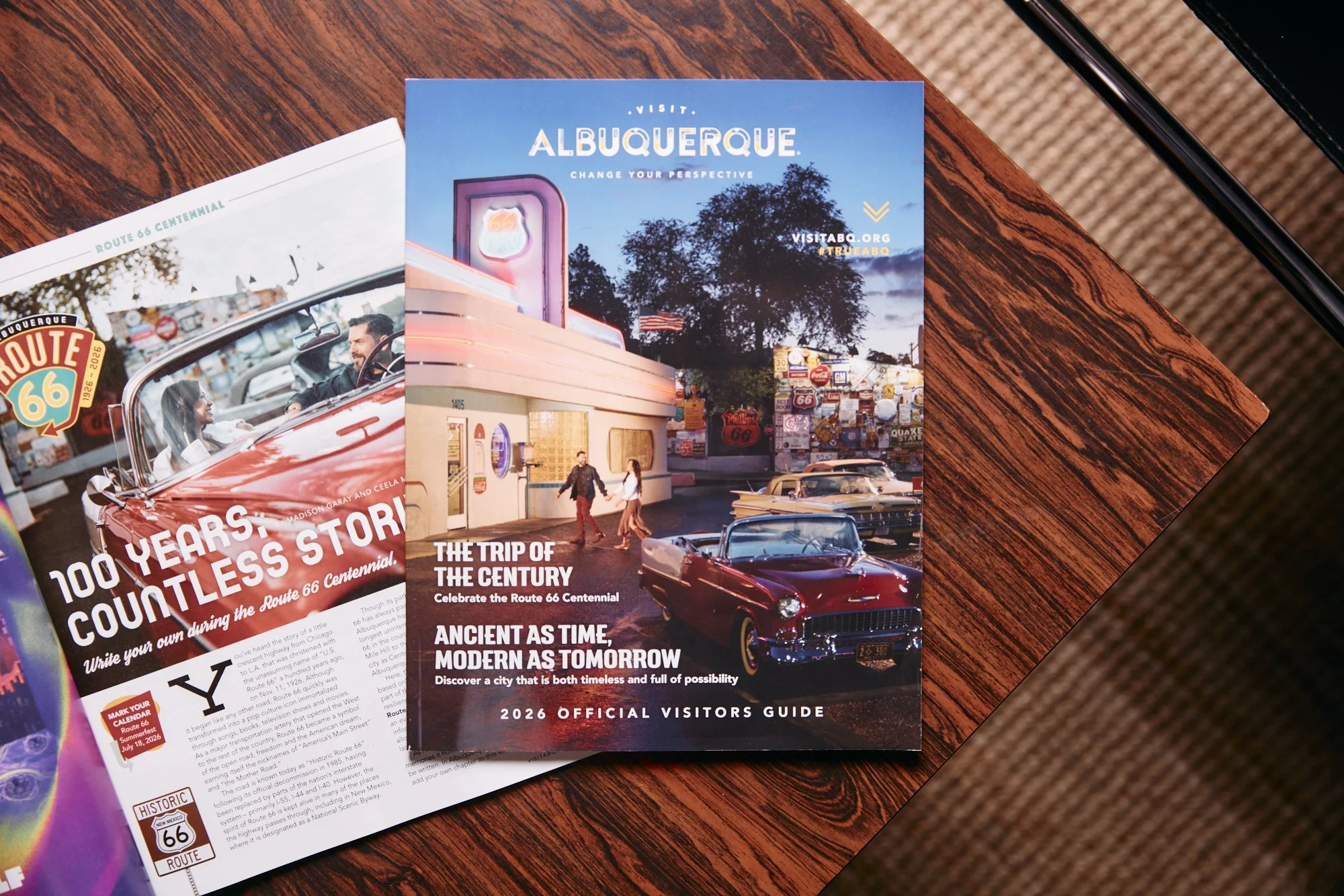 Route 66 Centennial Cover Shoot: With Visit Albuquerque